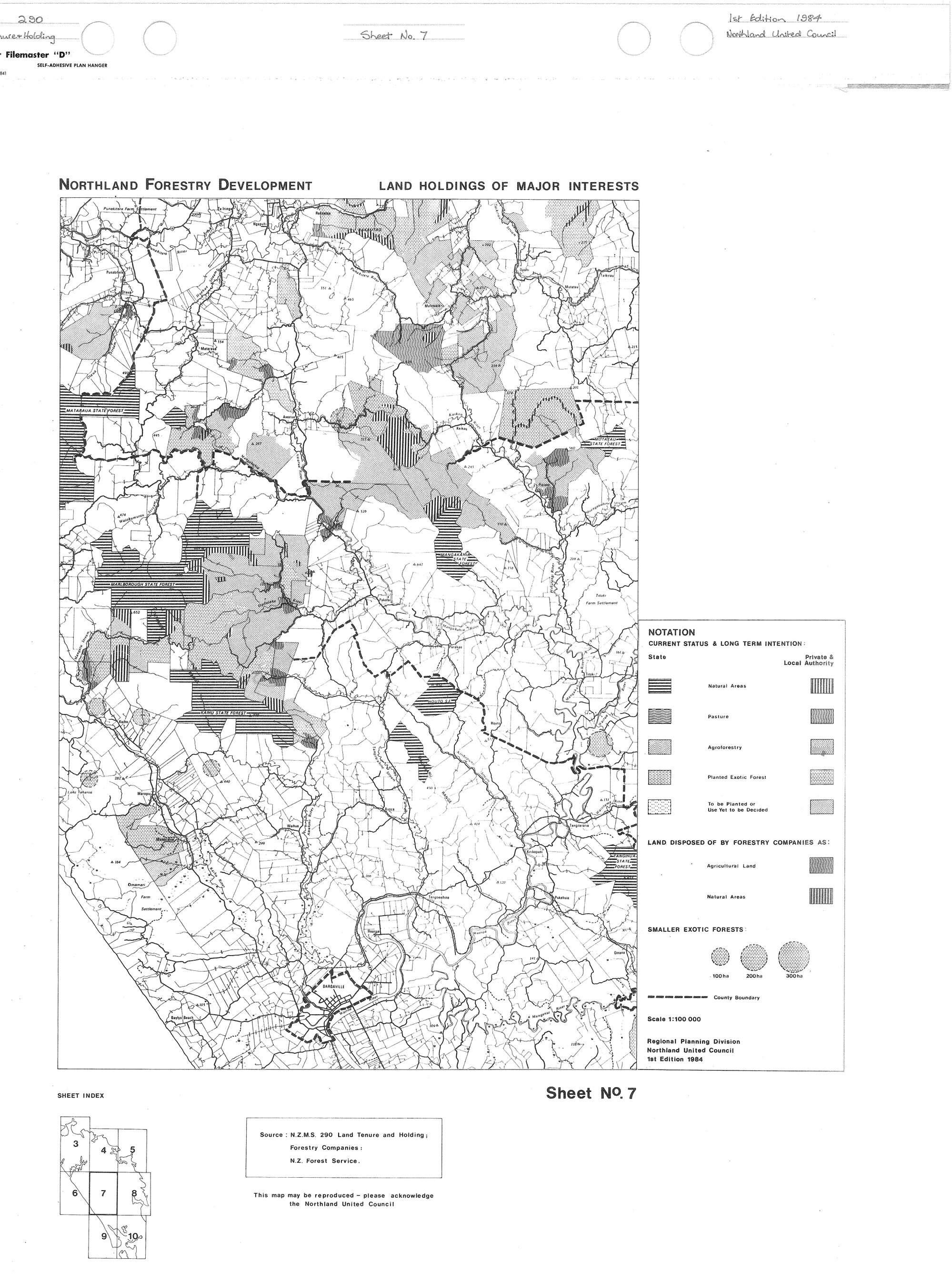 Northland Forestry Development : Land holdings of major interest