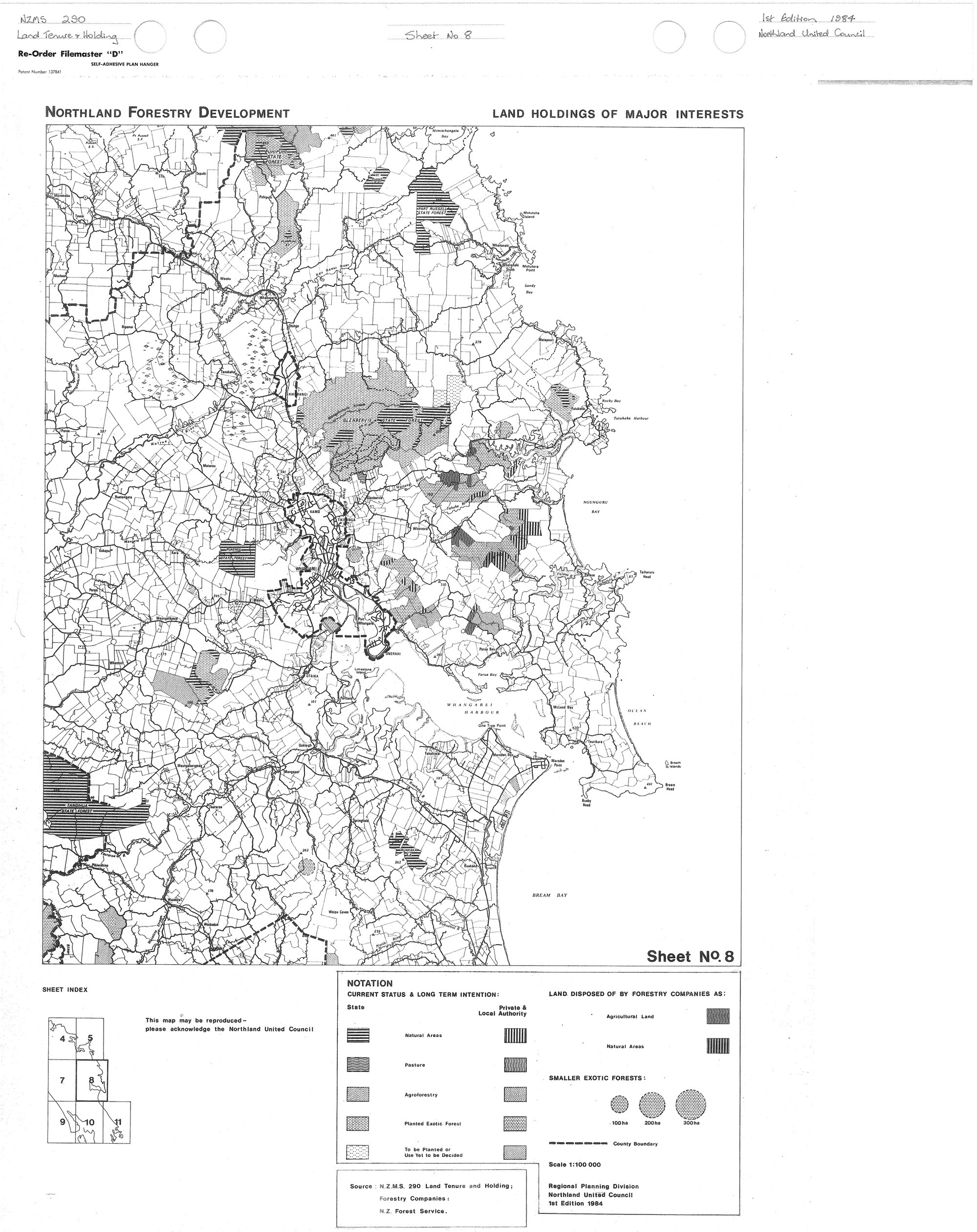 Northland Forestry Development : Land holdings of major interest