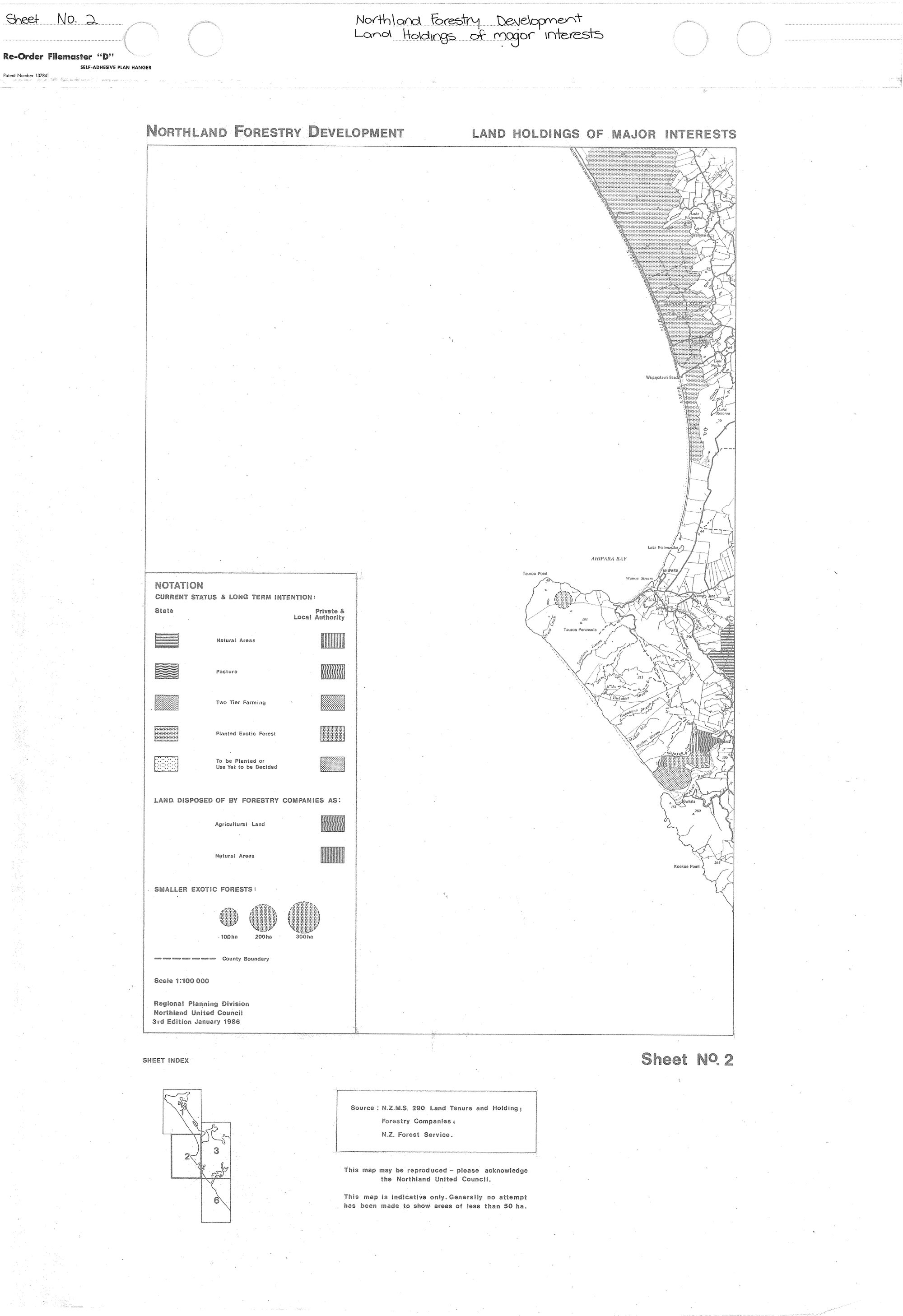 Northland Forestry Development : Land holdings of major interest