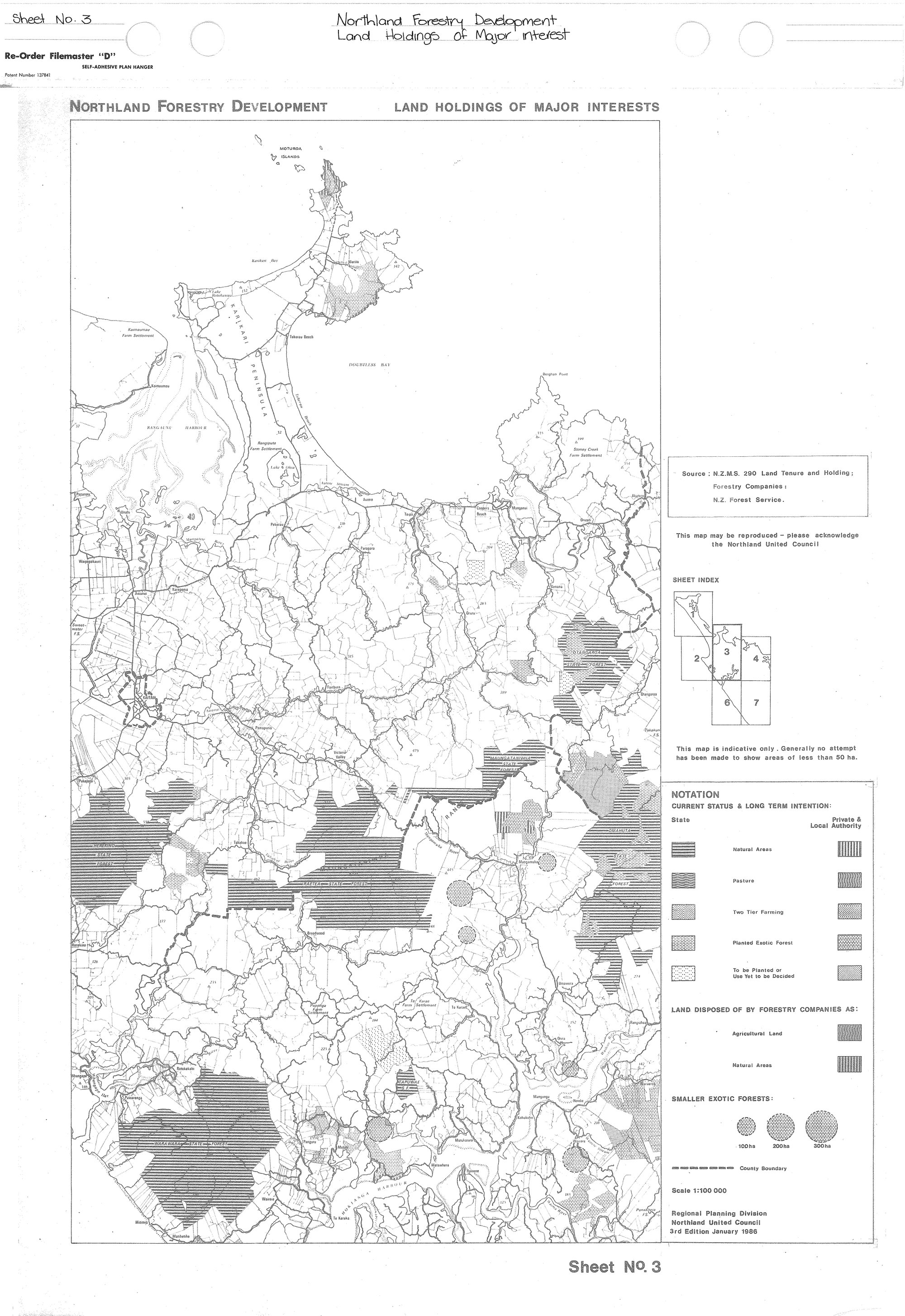 Northland Forestry Development : Land holdings of major interest