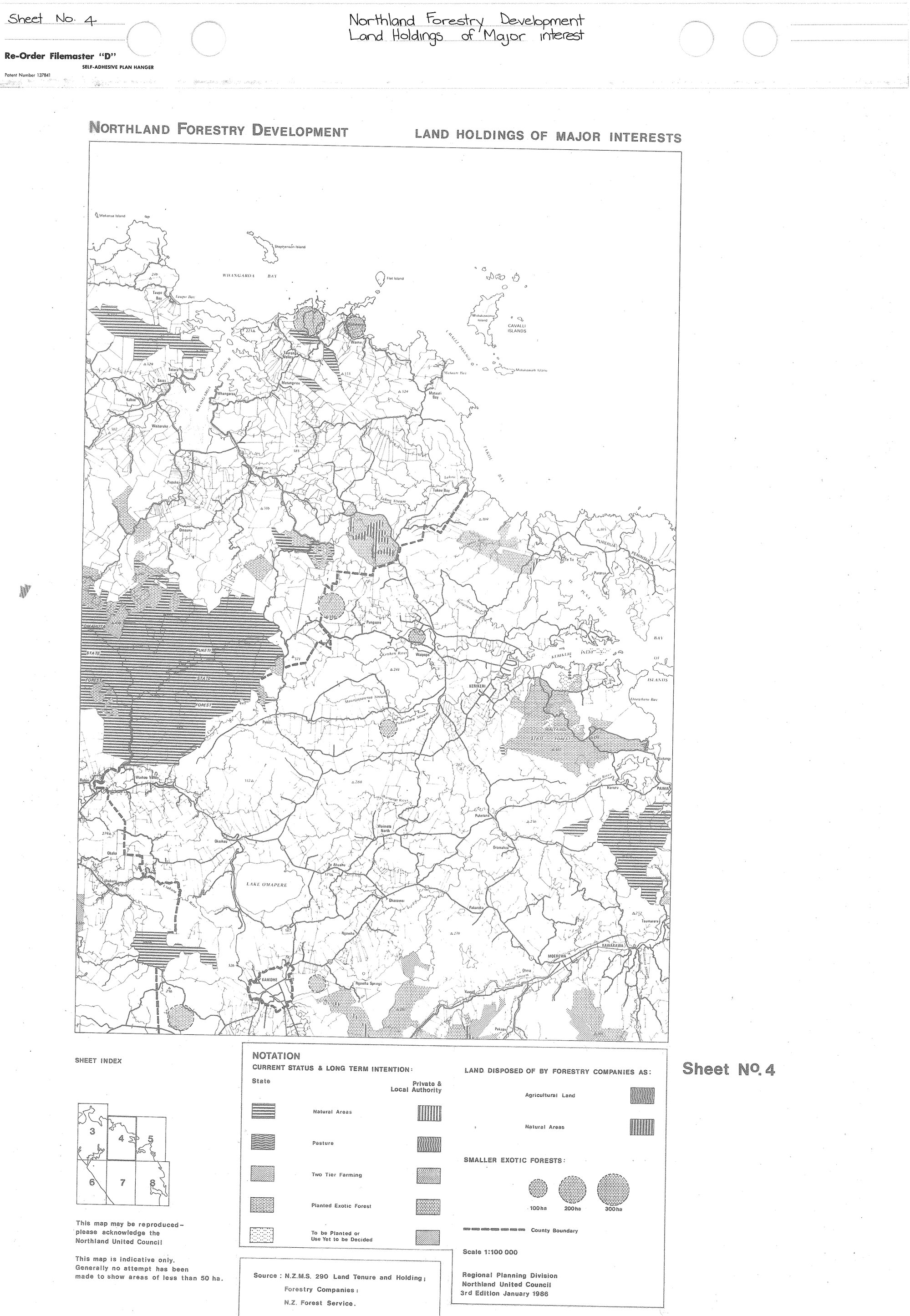 Northland Forestry Development : Land holdings of major interest