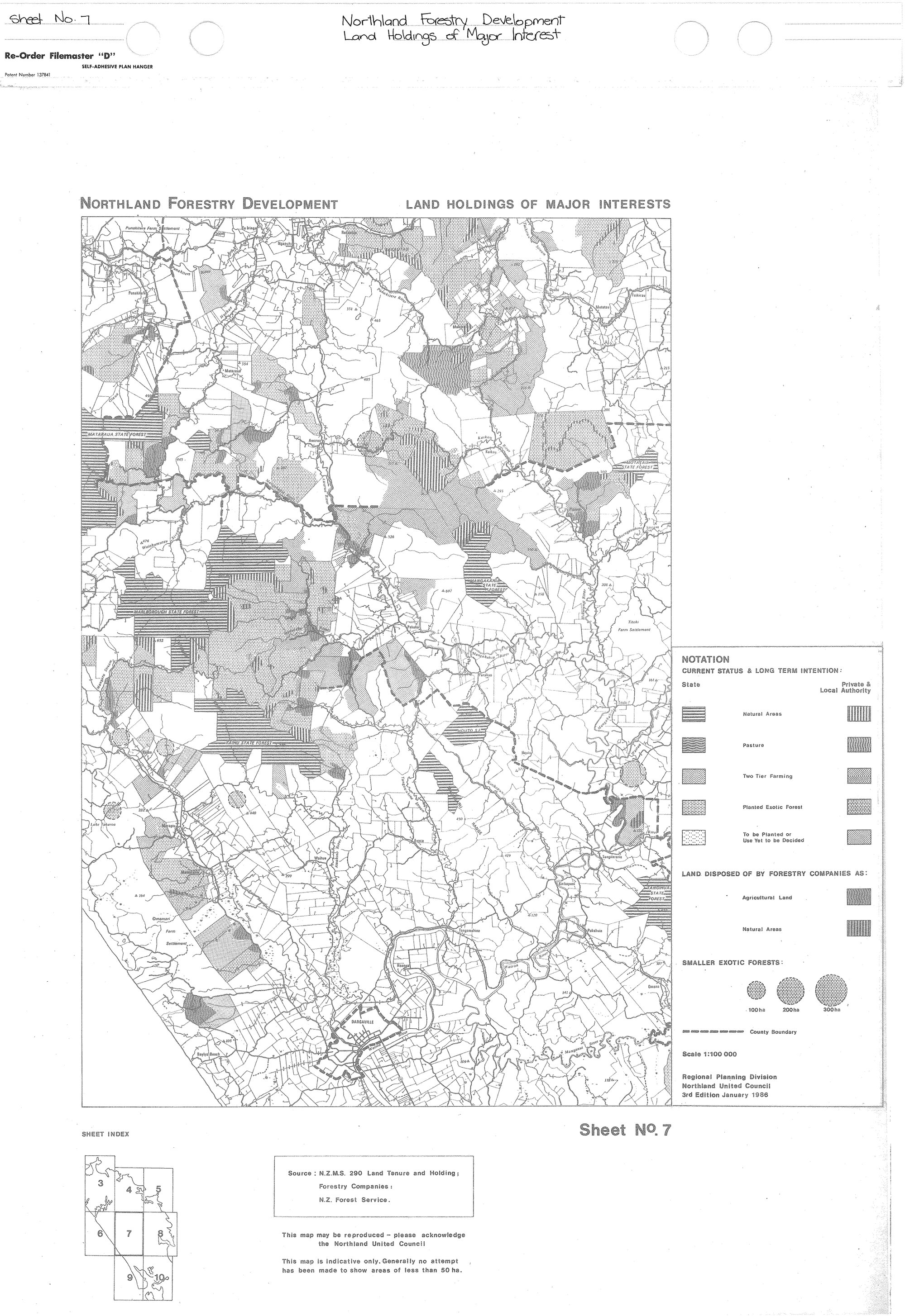 Northland Forestry Development : Land holdings of major interest