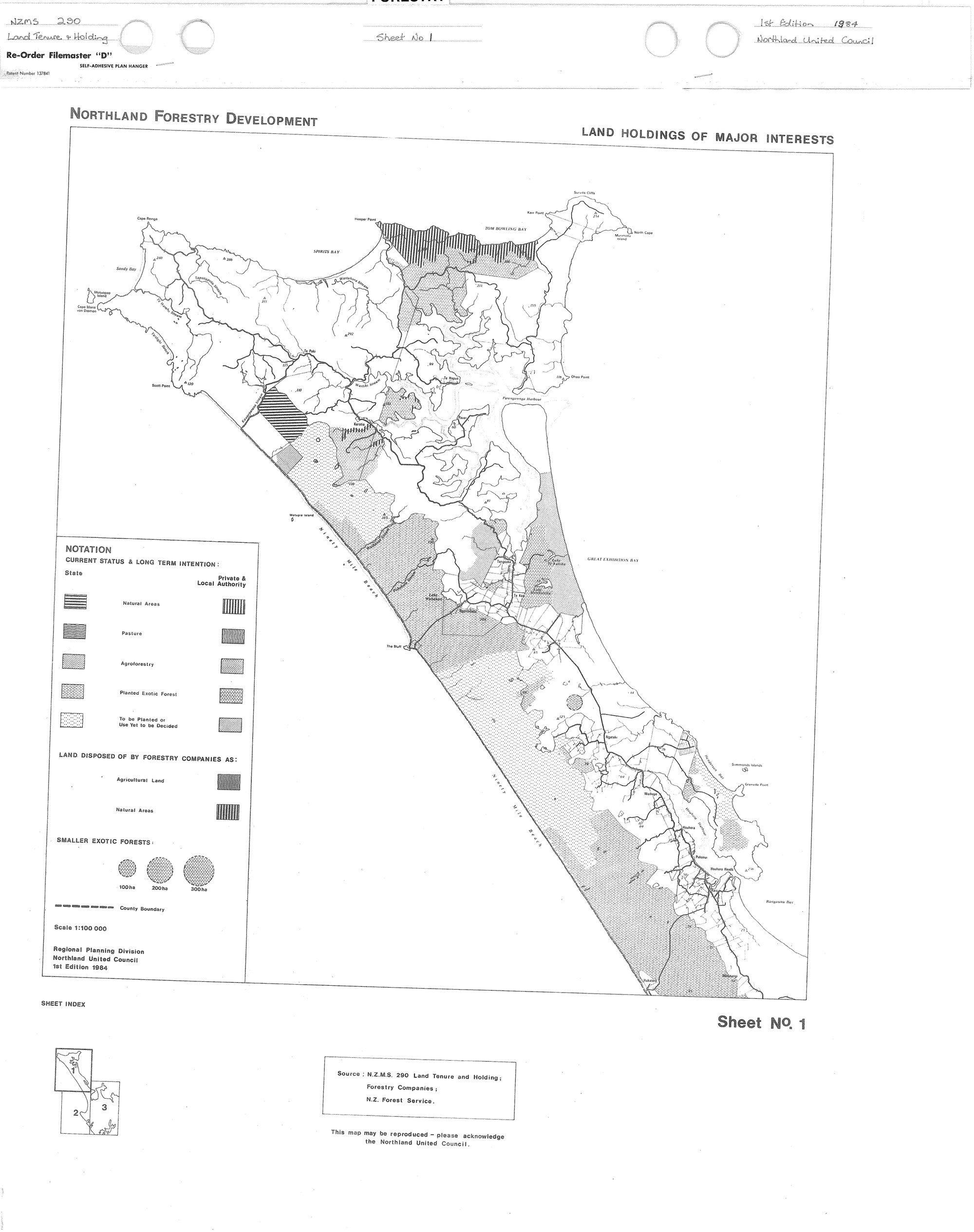 Northland Forestry Development : Land holdings of major interest