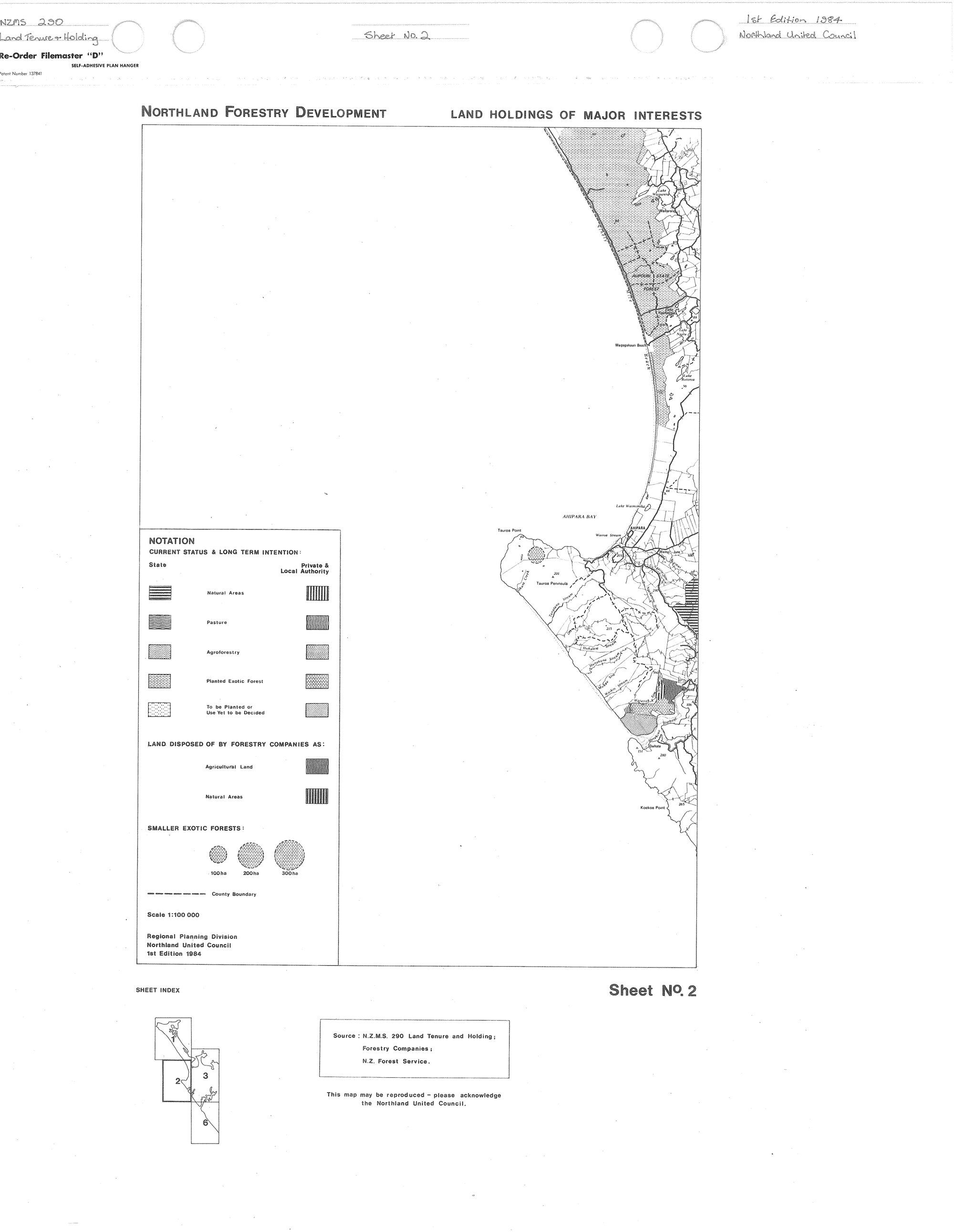 Northland Forestry Development : Land holdings of major interest