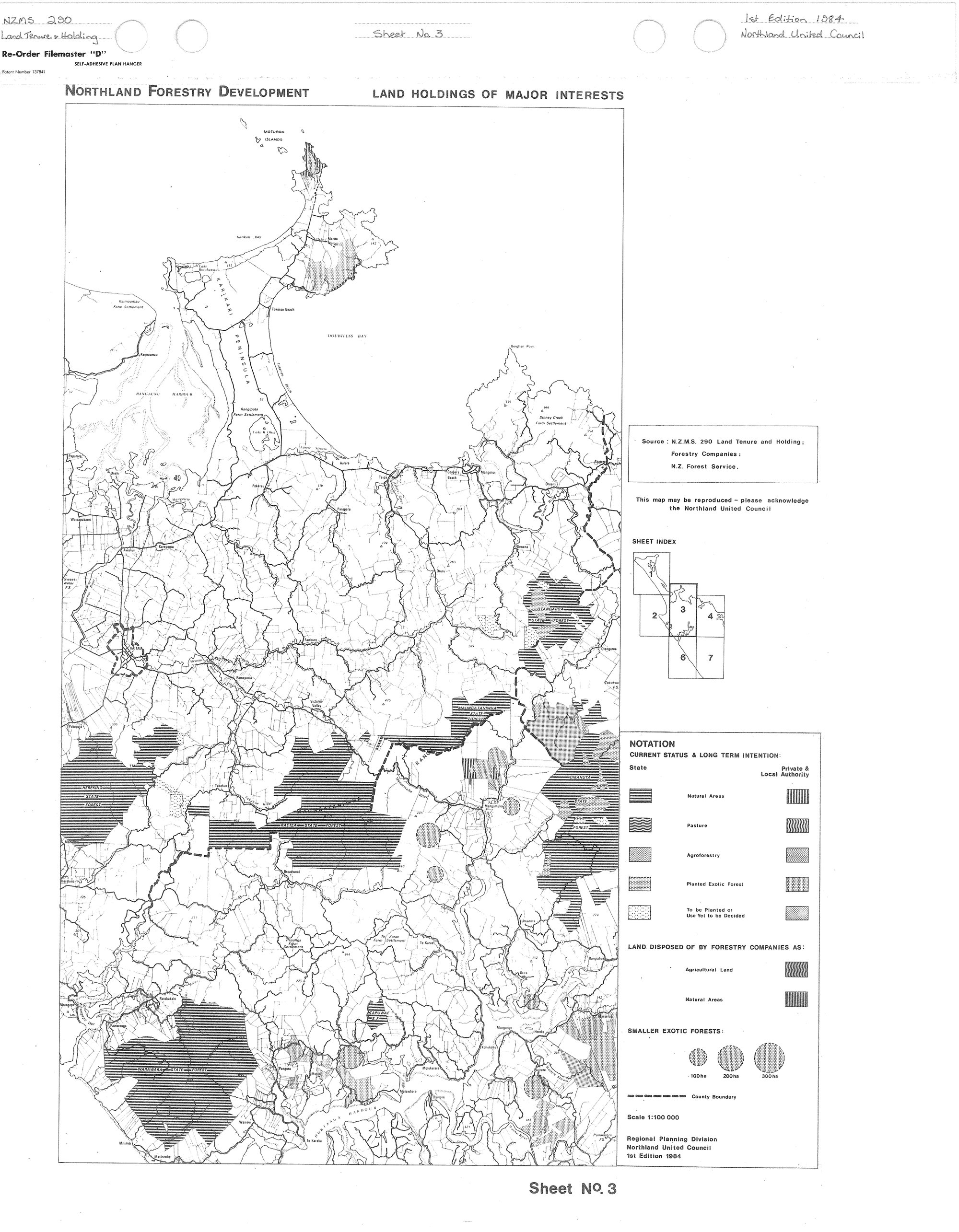 Northland Forestry Development : Land holdings of major interest