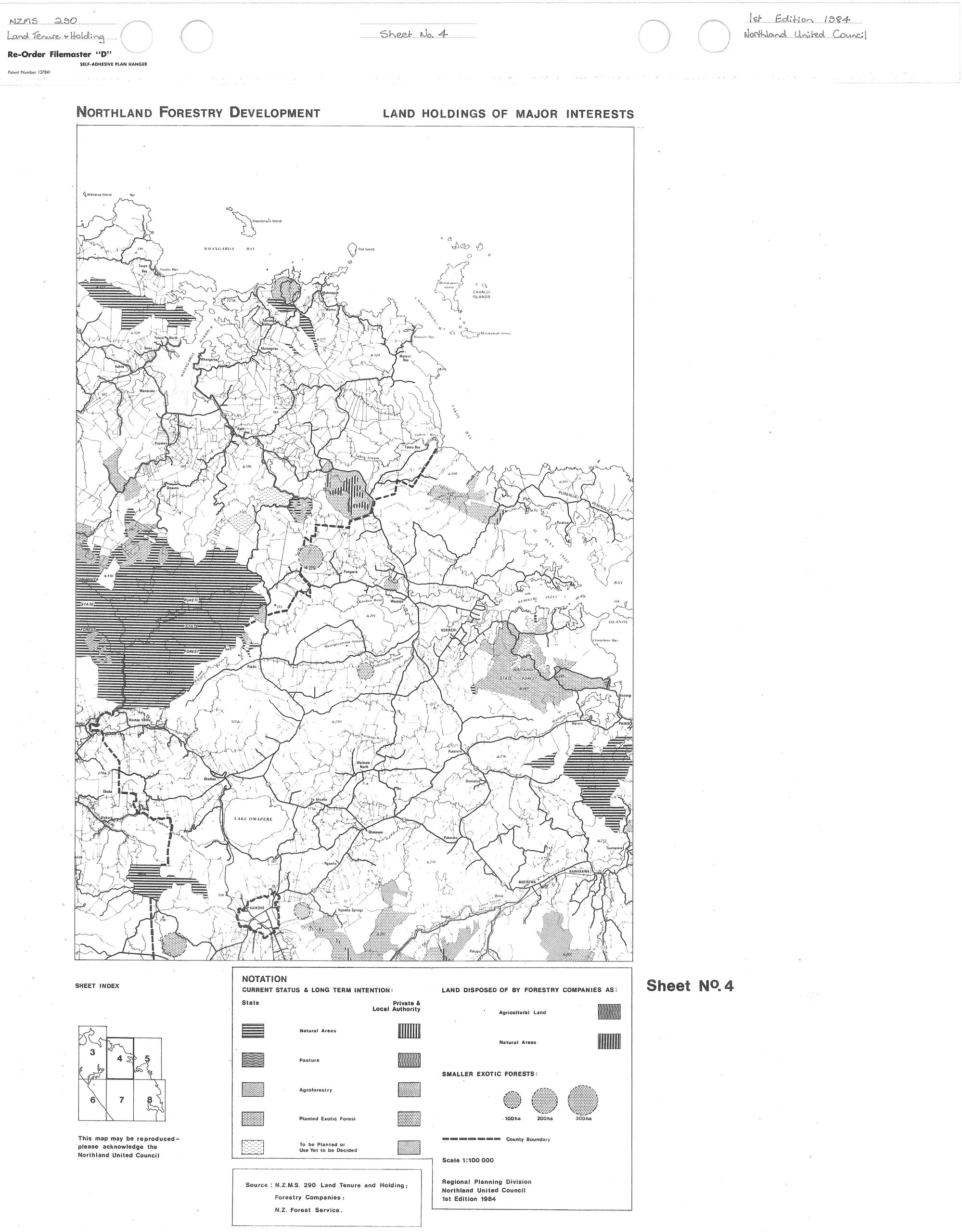 Northland Forestry Development : Land holdings of major interest