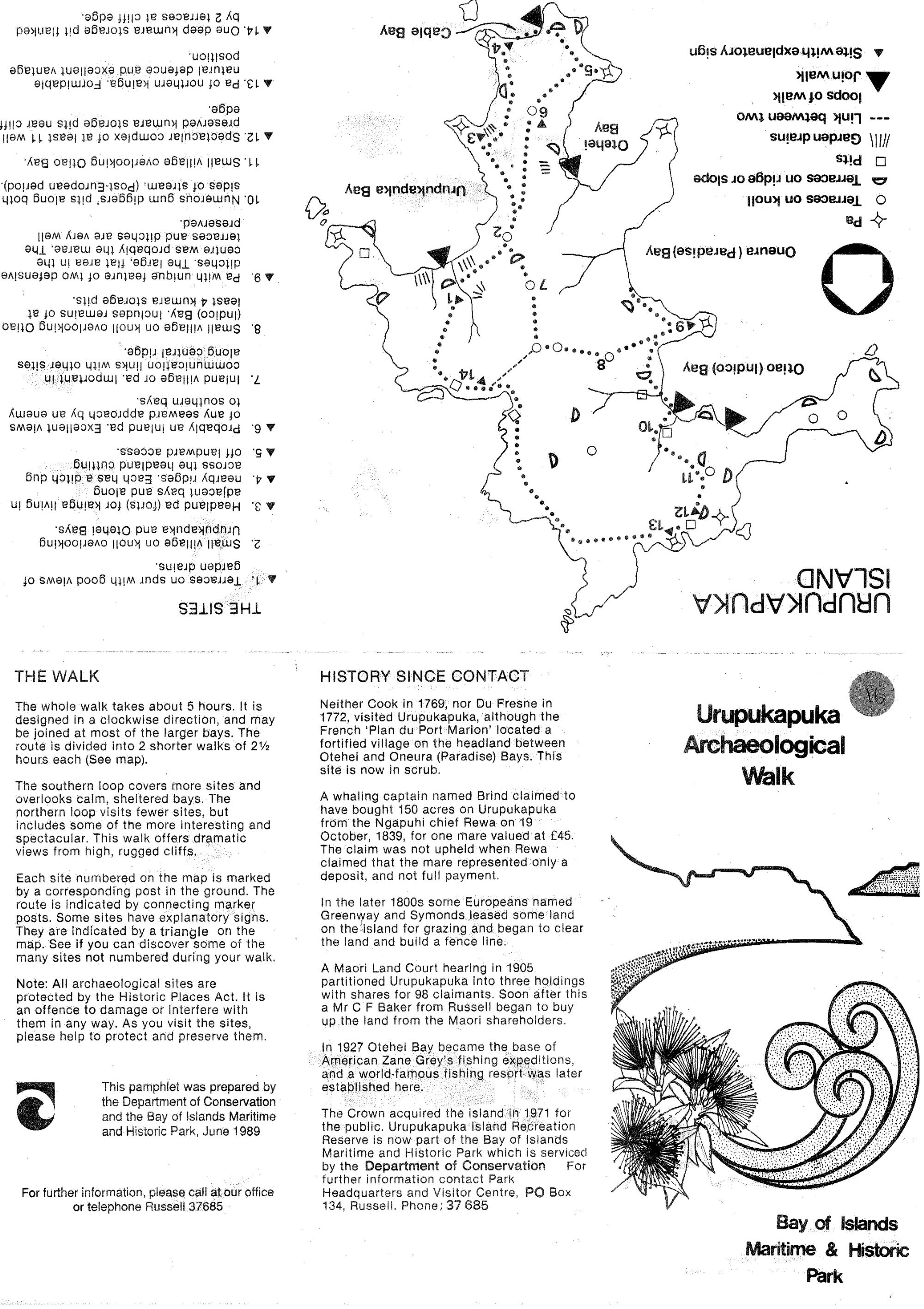 Urupukapuka Archaeological Walk - Bay of Islands Maritime &amp; Historic Park