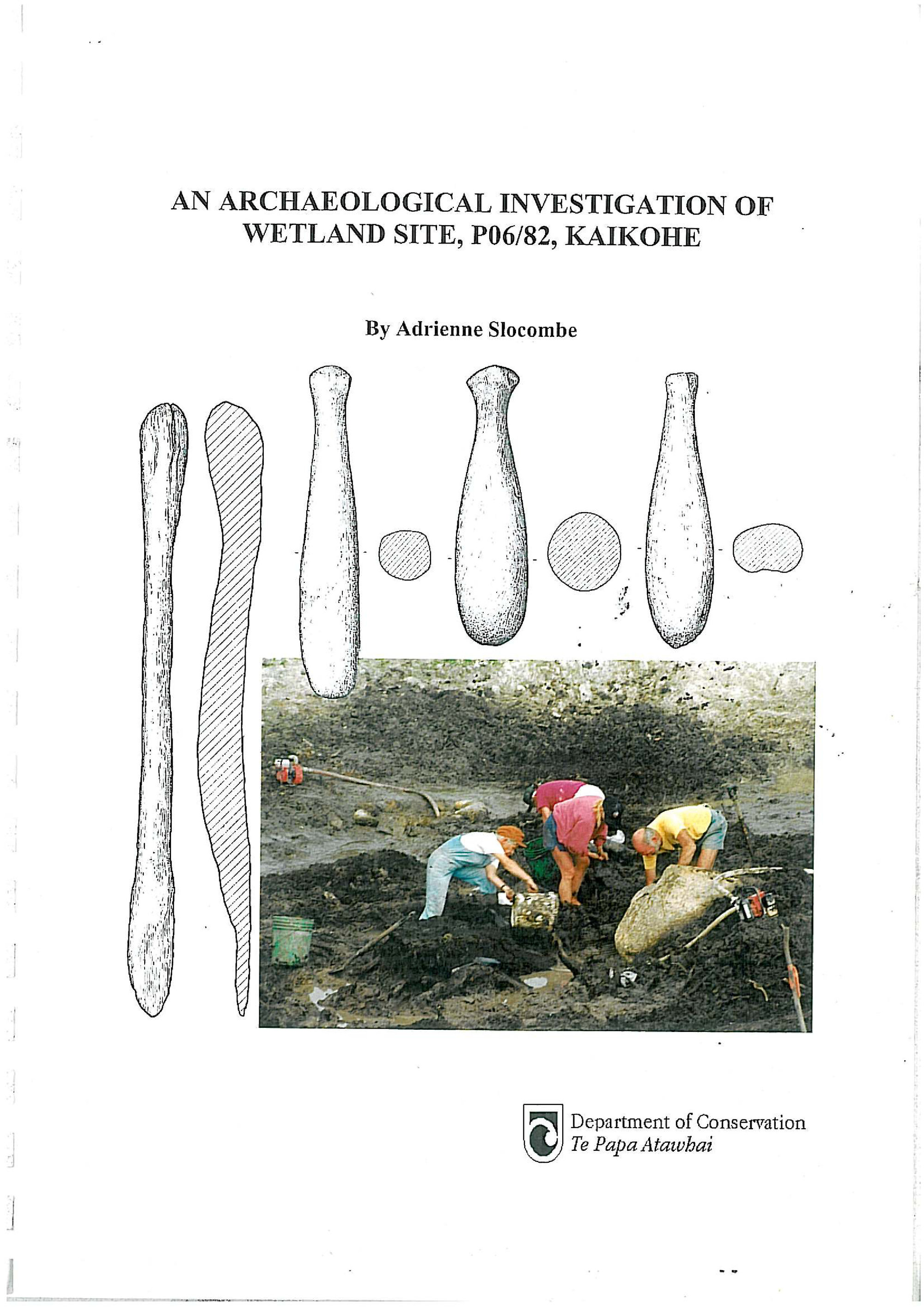 An archaeological investigation of wetland site, P06-82, Kaikohe