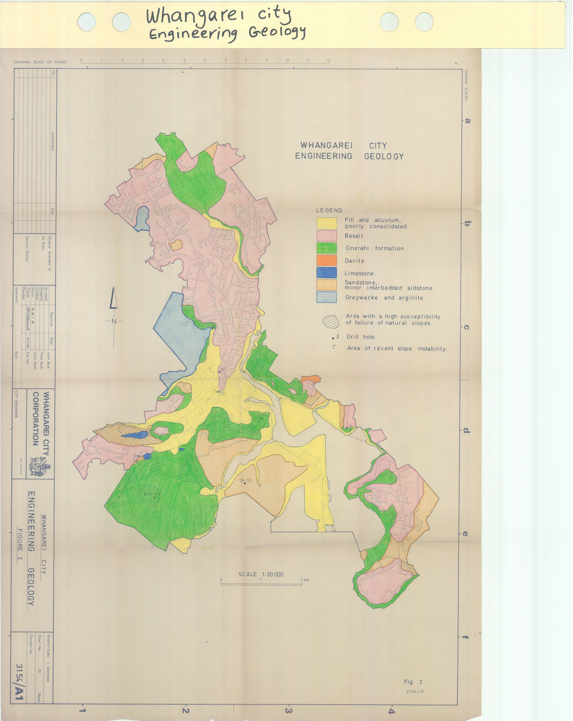 Whangarei City Engineering Geology figure 2