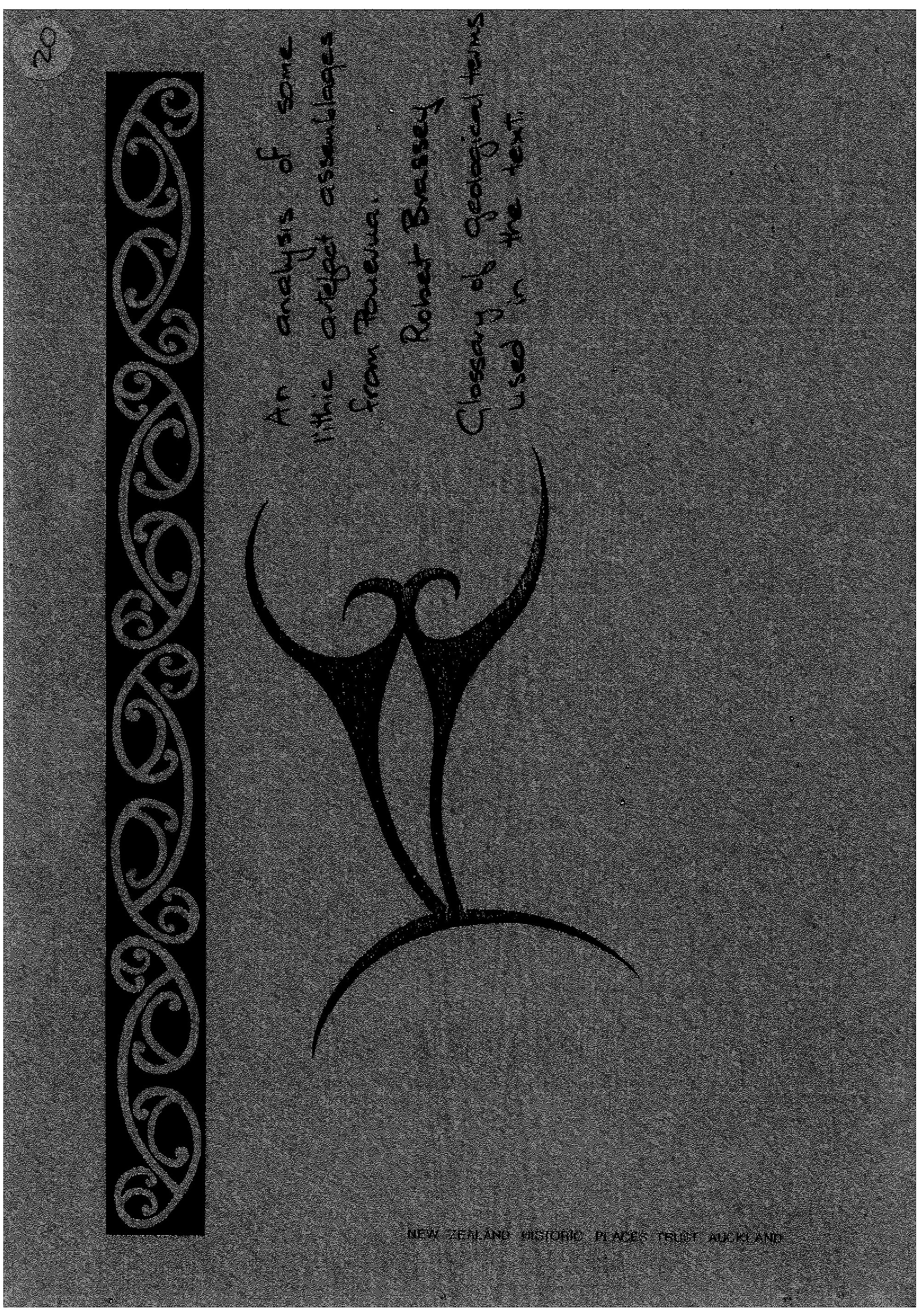 (1 of 5) An analysis of some lithic artefact assemblages from Pouerua. Chapters 1-3