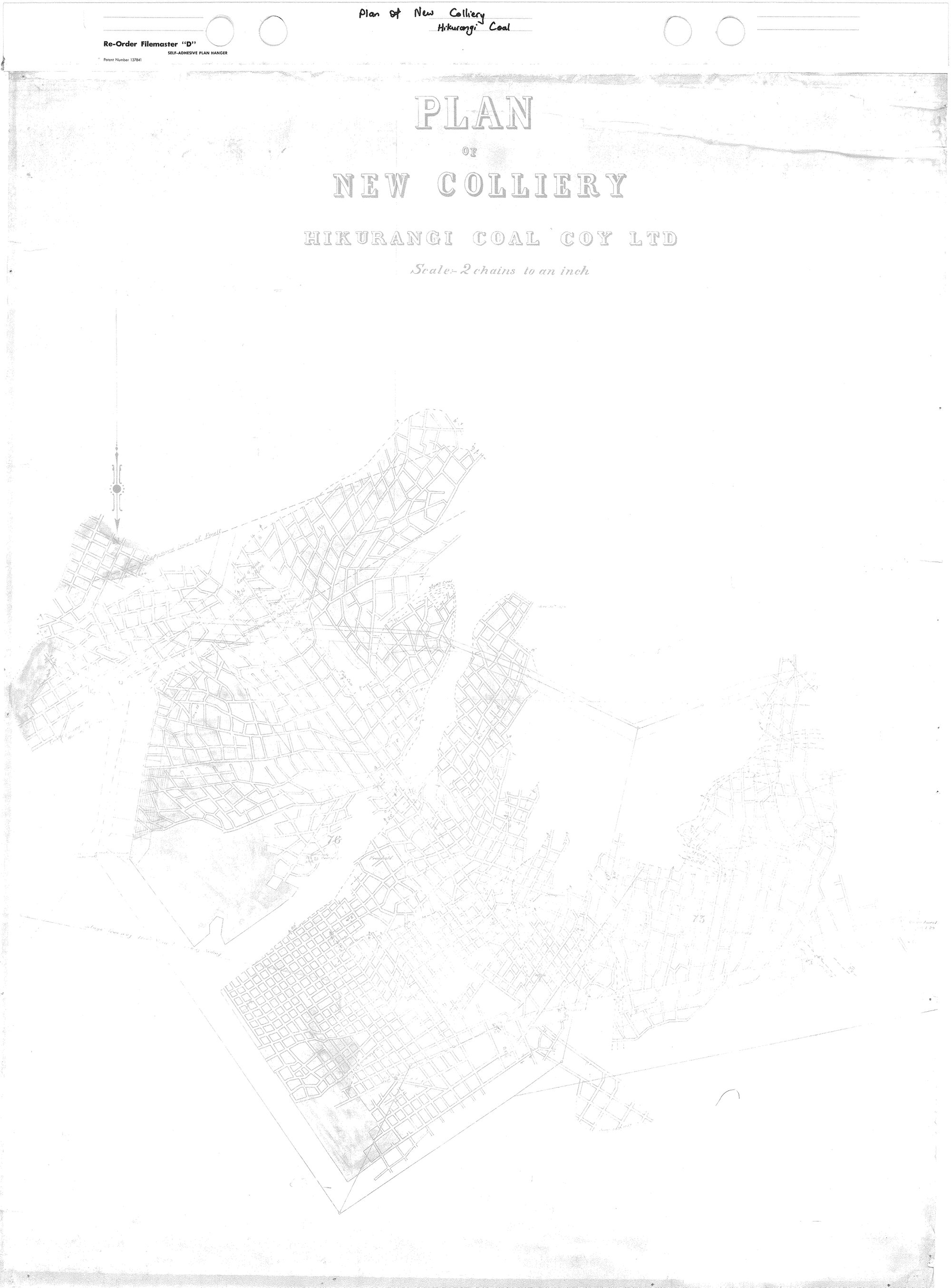 Plan of New Colliery 