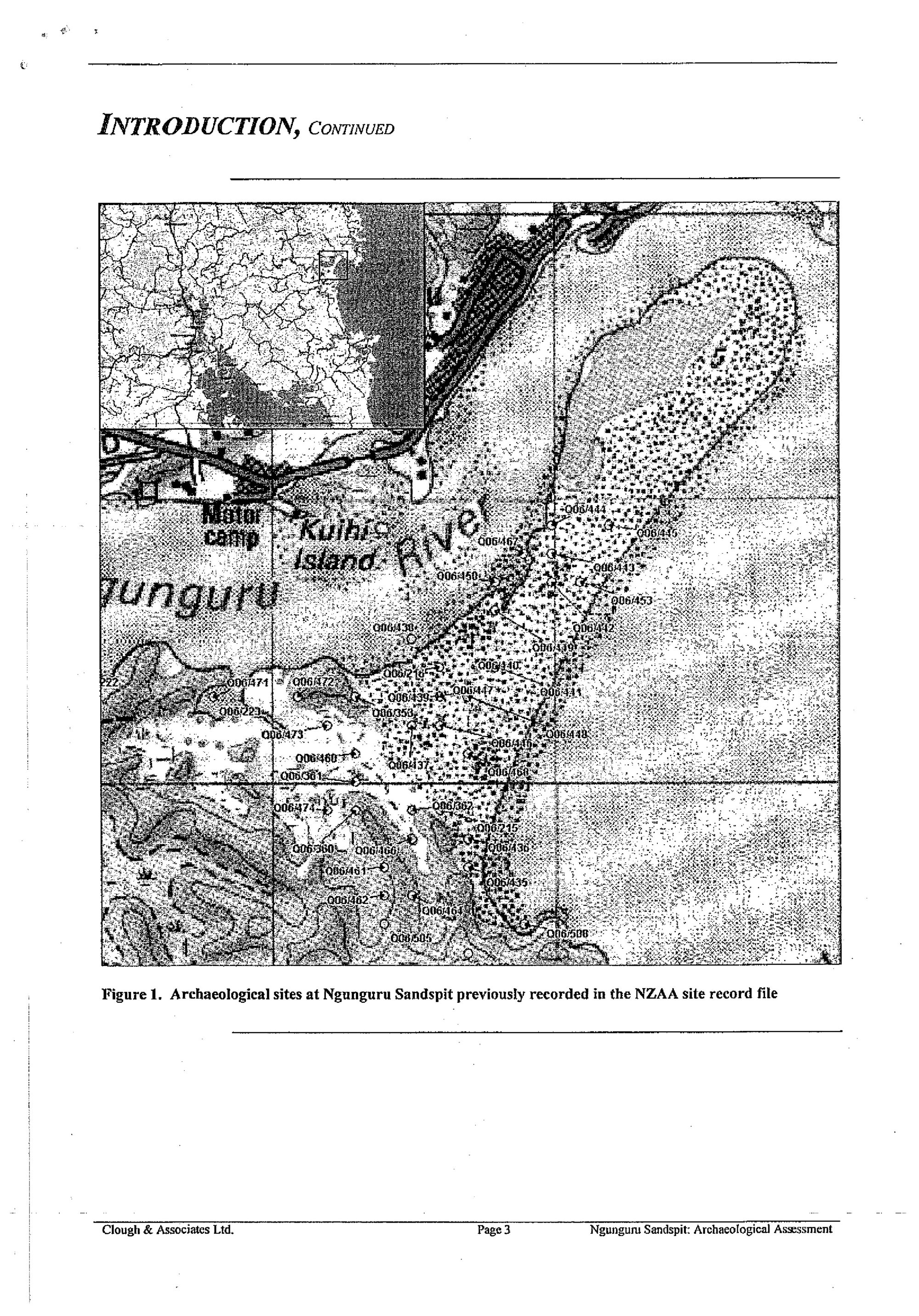 Ngunguru Sandspit. Archaeological assessment