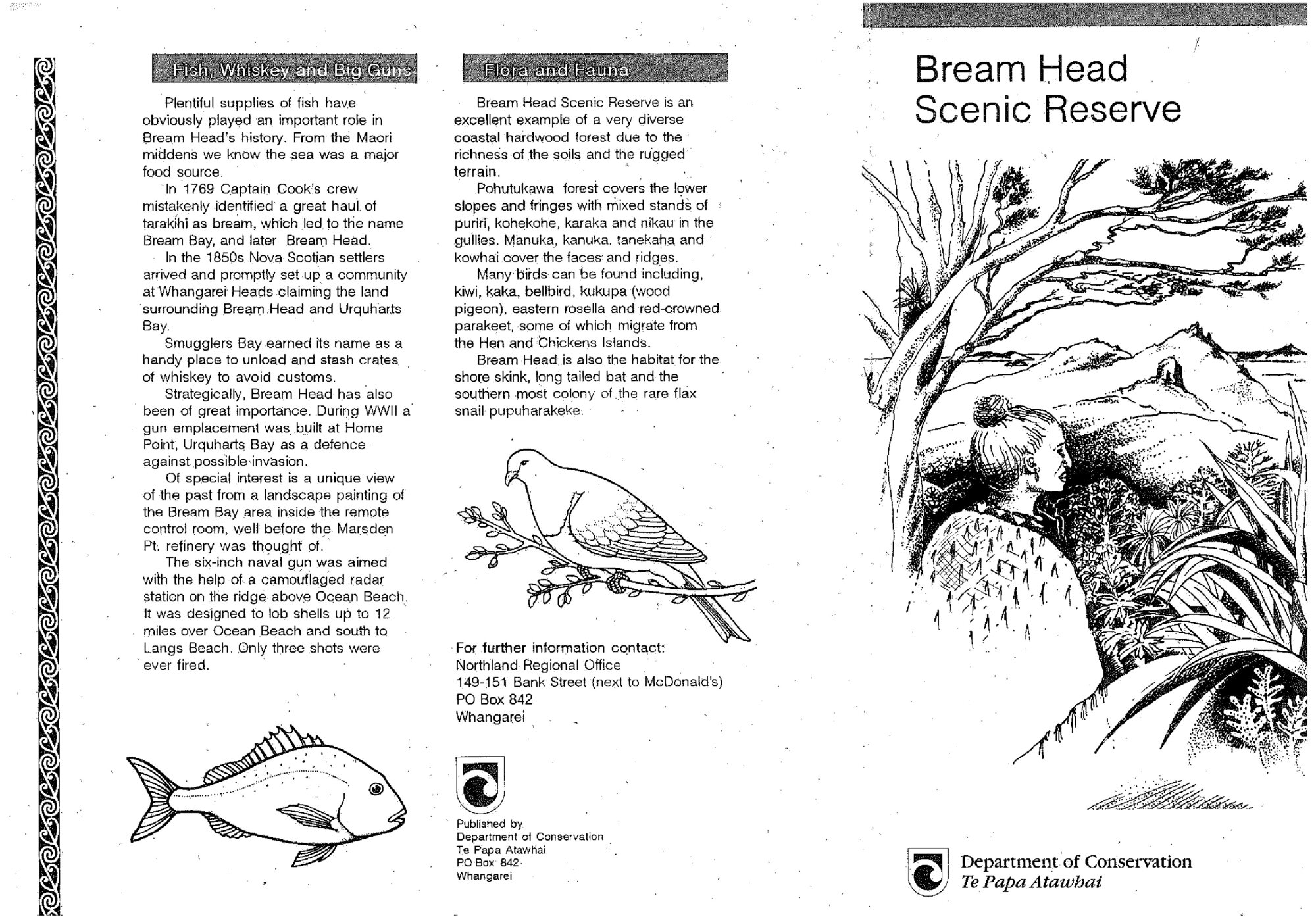 Bream Head Scenic Reserve Pamphlet