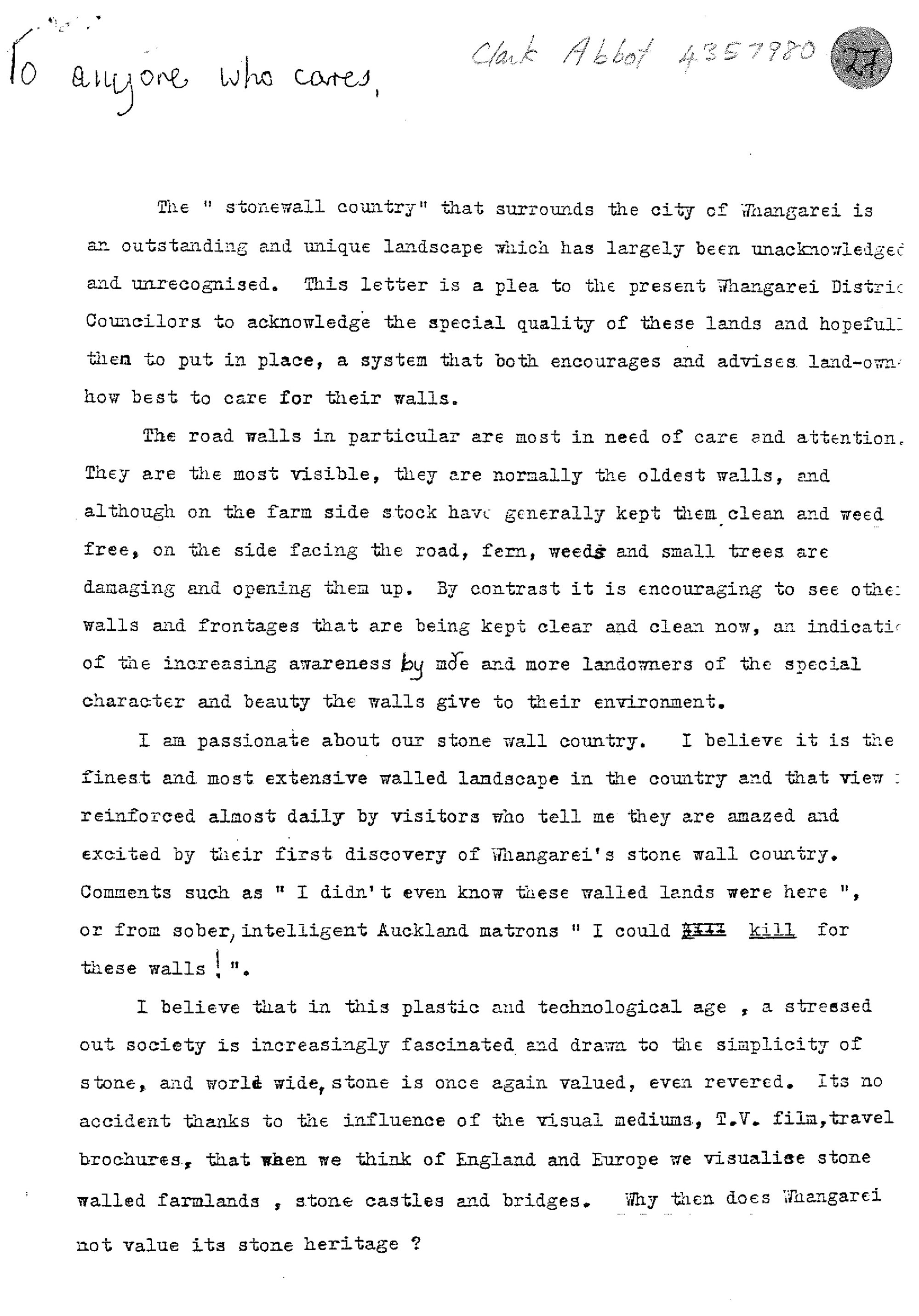 Stonewall Country, Whangarei.