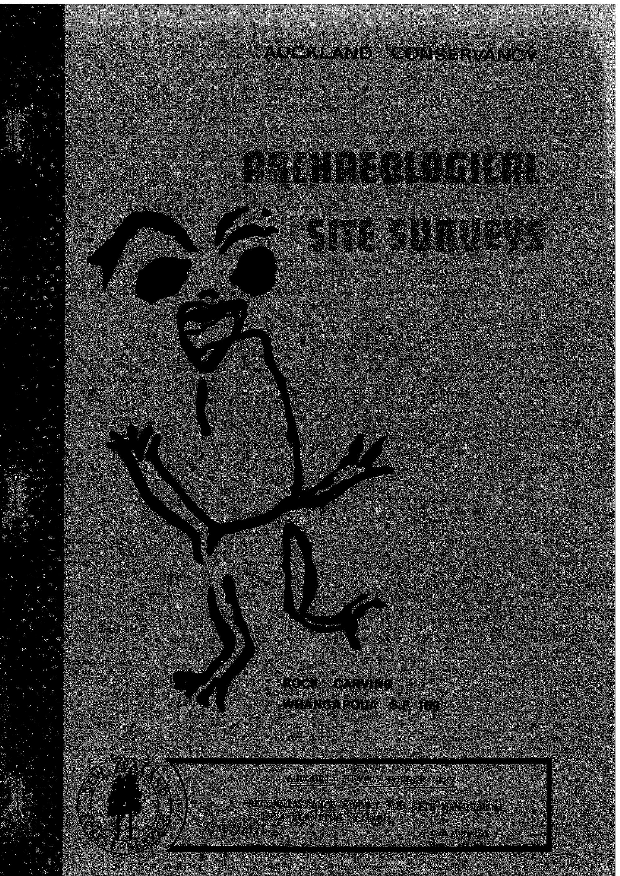Archaeological Site Surveys Aupouri State Forest 187