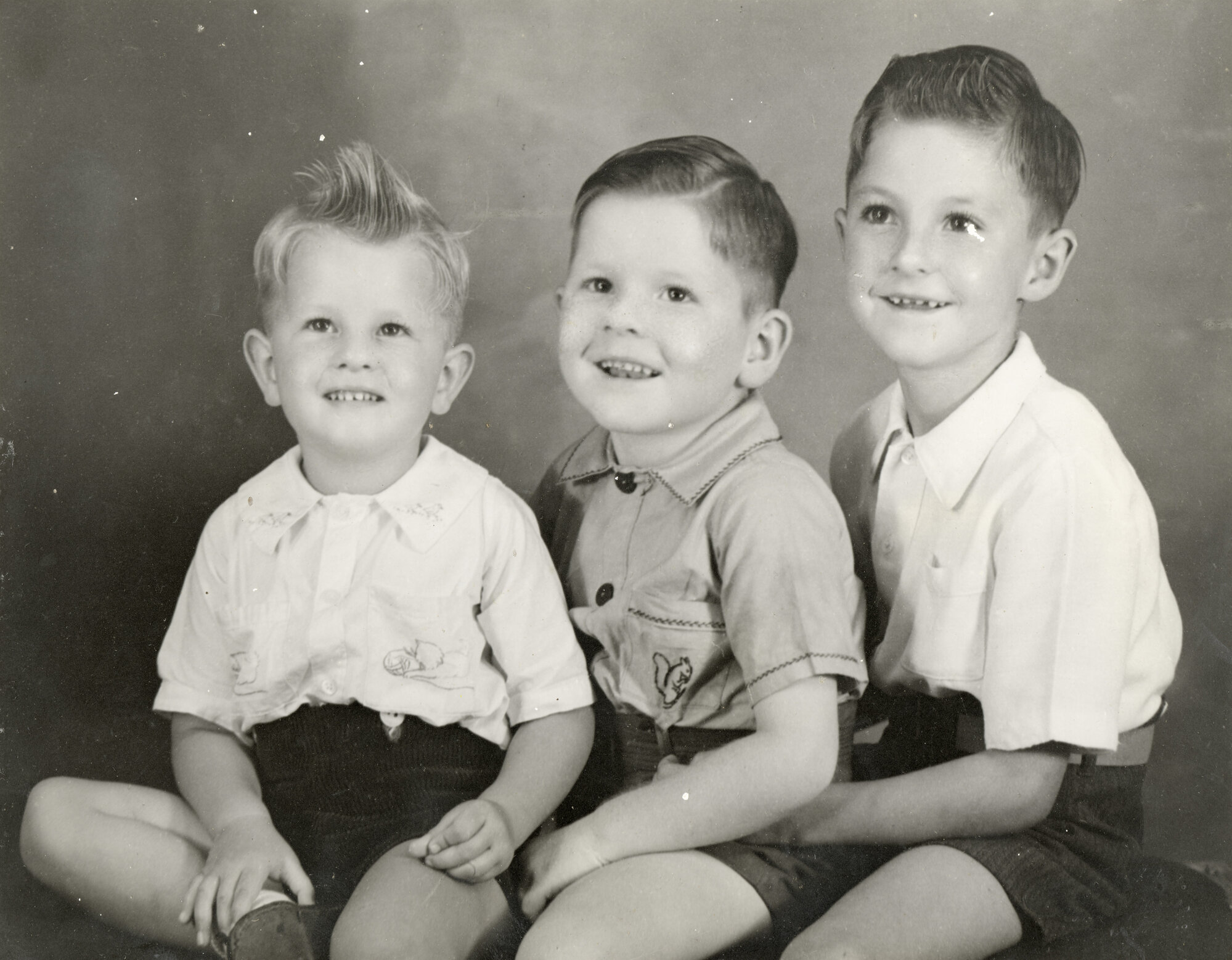 Florence Keene's Three Sons; Rex, Barry and John