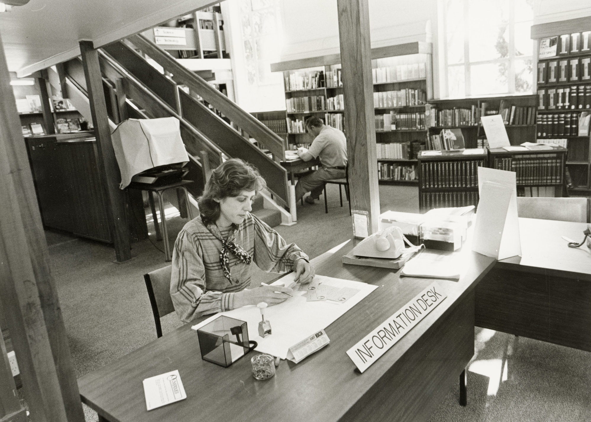 Whangarei Central Library Information Desk 