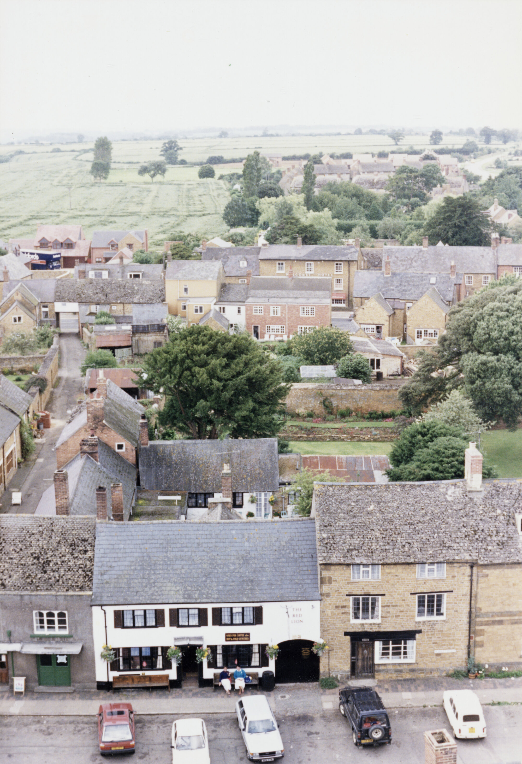 Deddington taken from Church of St. Peter and St. Paul