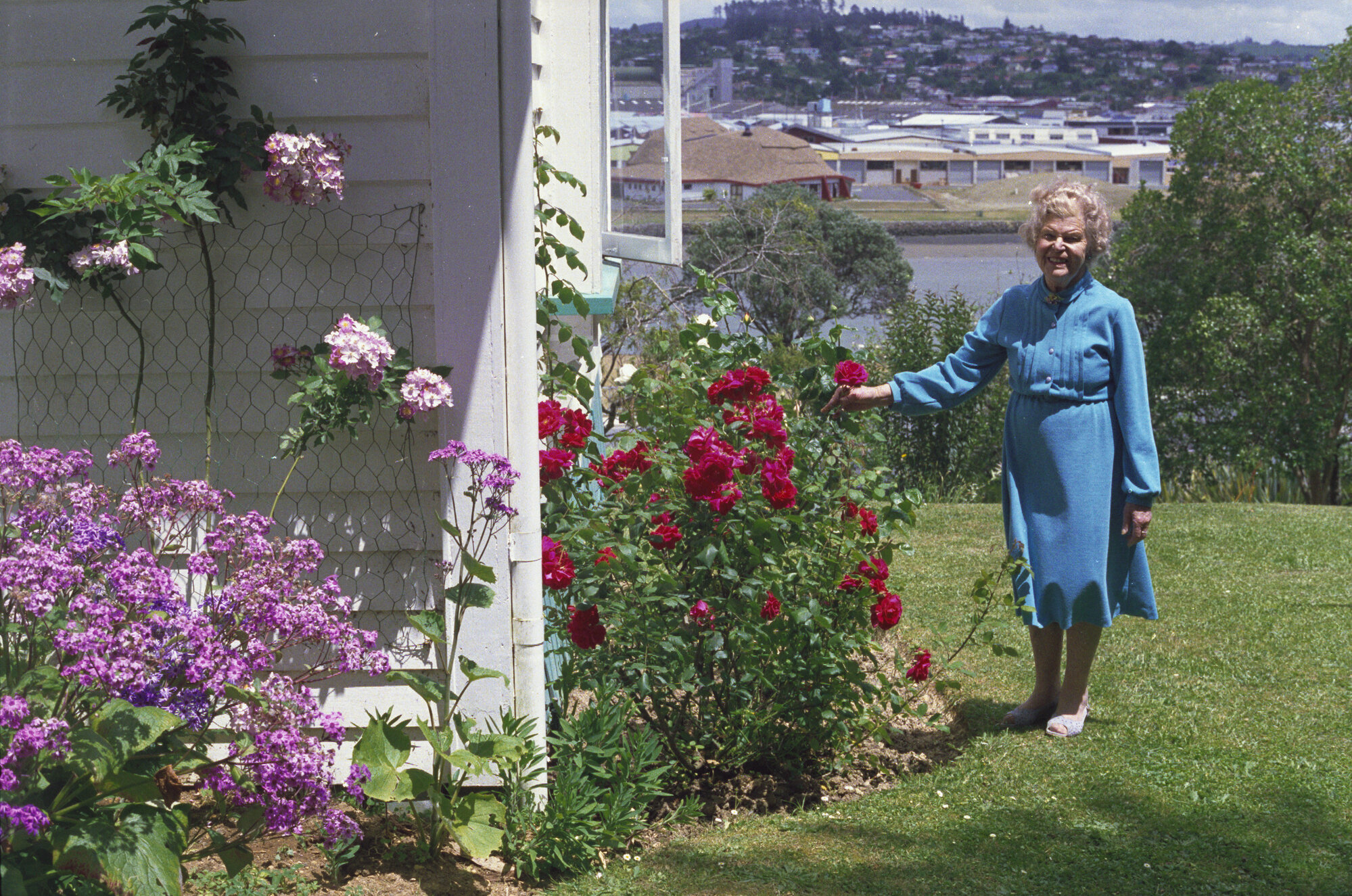 Florence Keene 1908 - 1988 at her Riverside Home