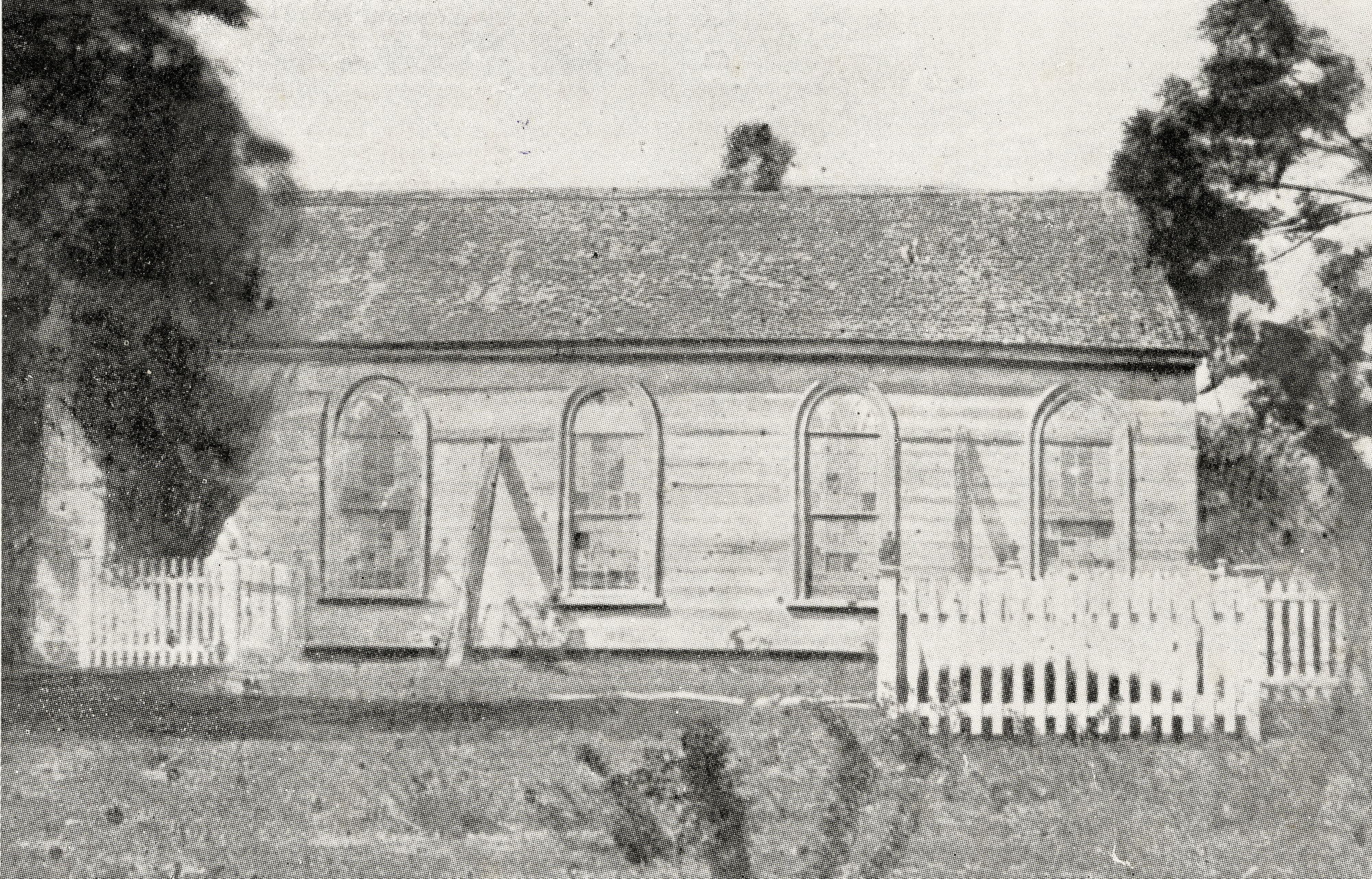 Exterior of First Wooden Church, Kaitaia. Built 1840-1841
