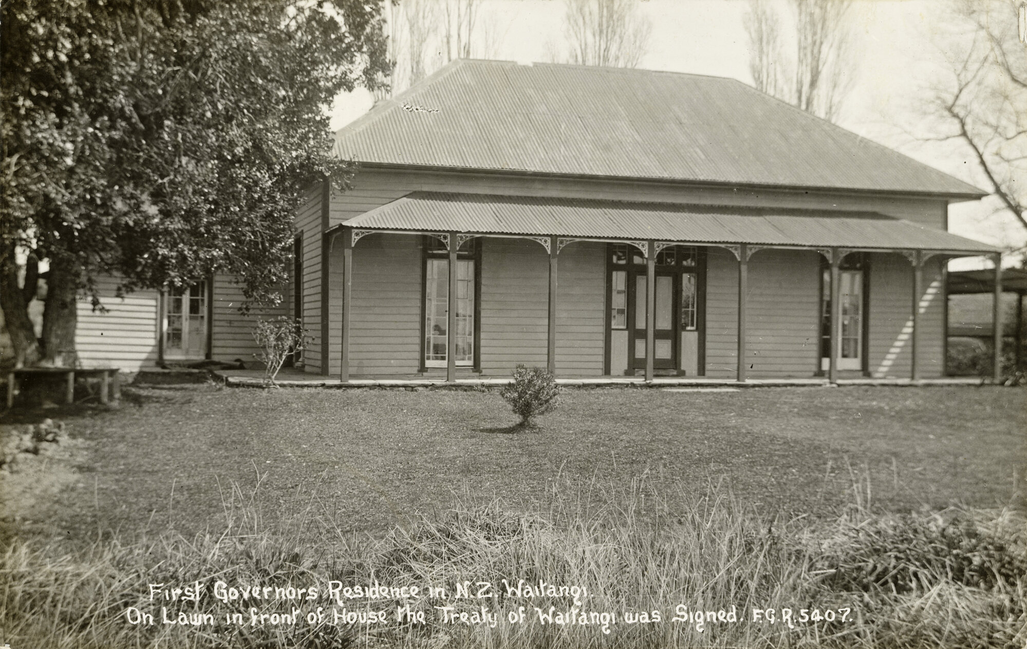 First Governor's Residence at Waitangi (Front)