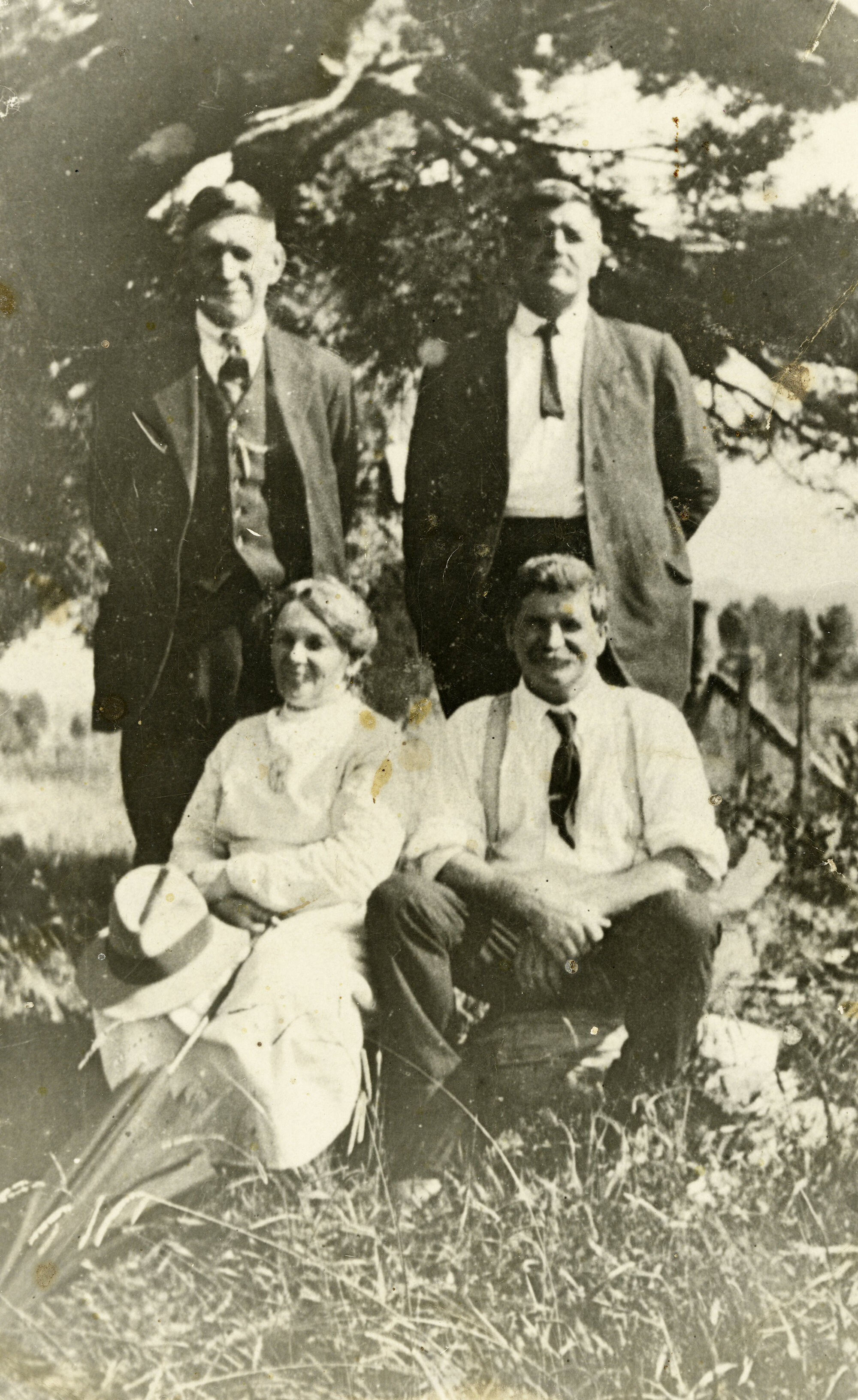 Siblings Ludolph J. Matthews, Herbert B. Matthews, Sophia Clarissa Matthews, Harry S. Matthews