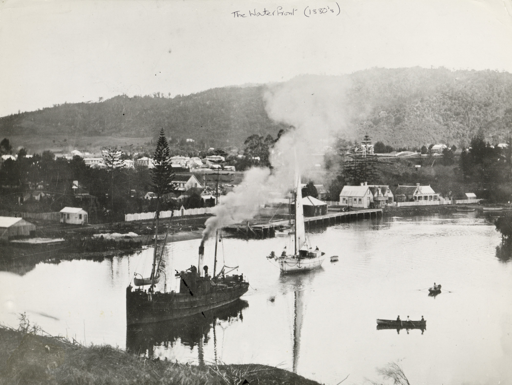 The Whangarei Waterfront 1880s