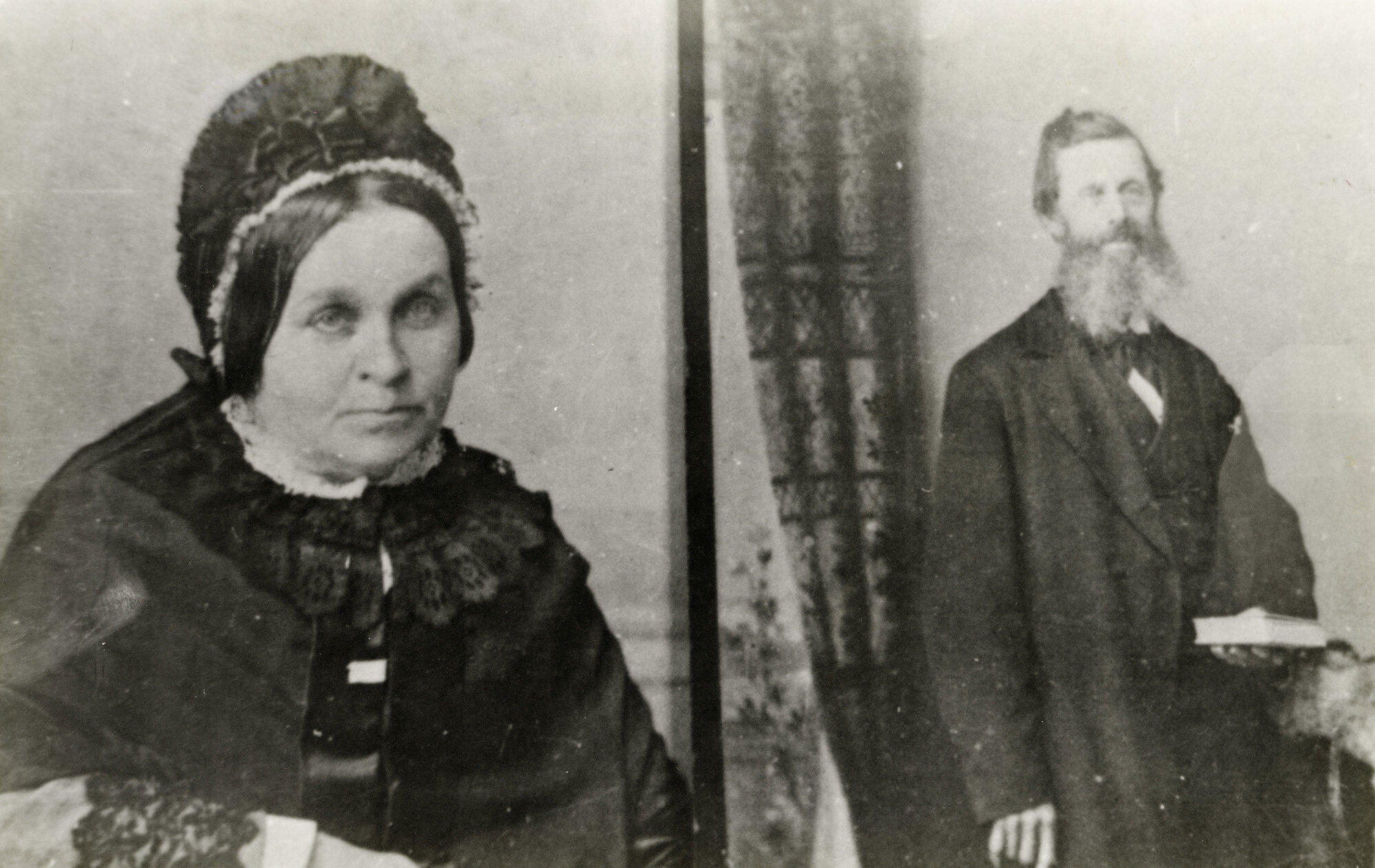 Hannah Chiffinch Hare with her Husband Joseph