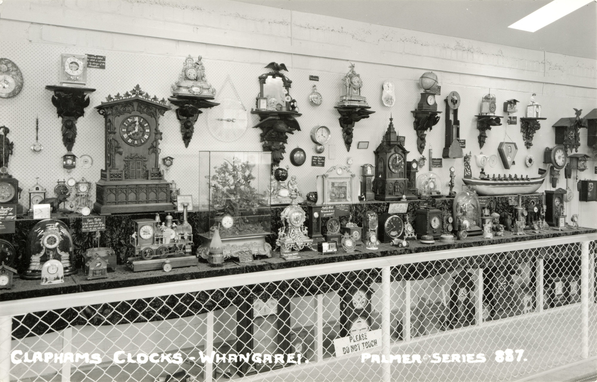 Claphams Clocks, Whangarei - Postcard