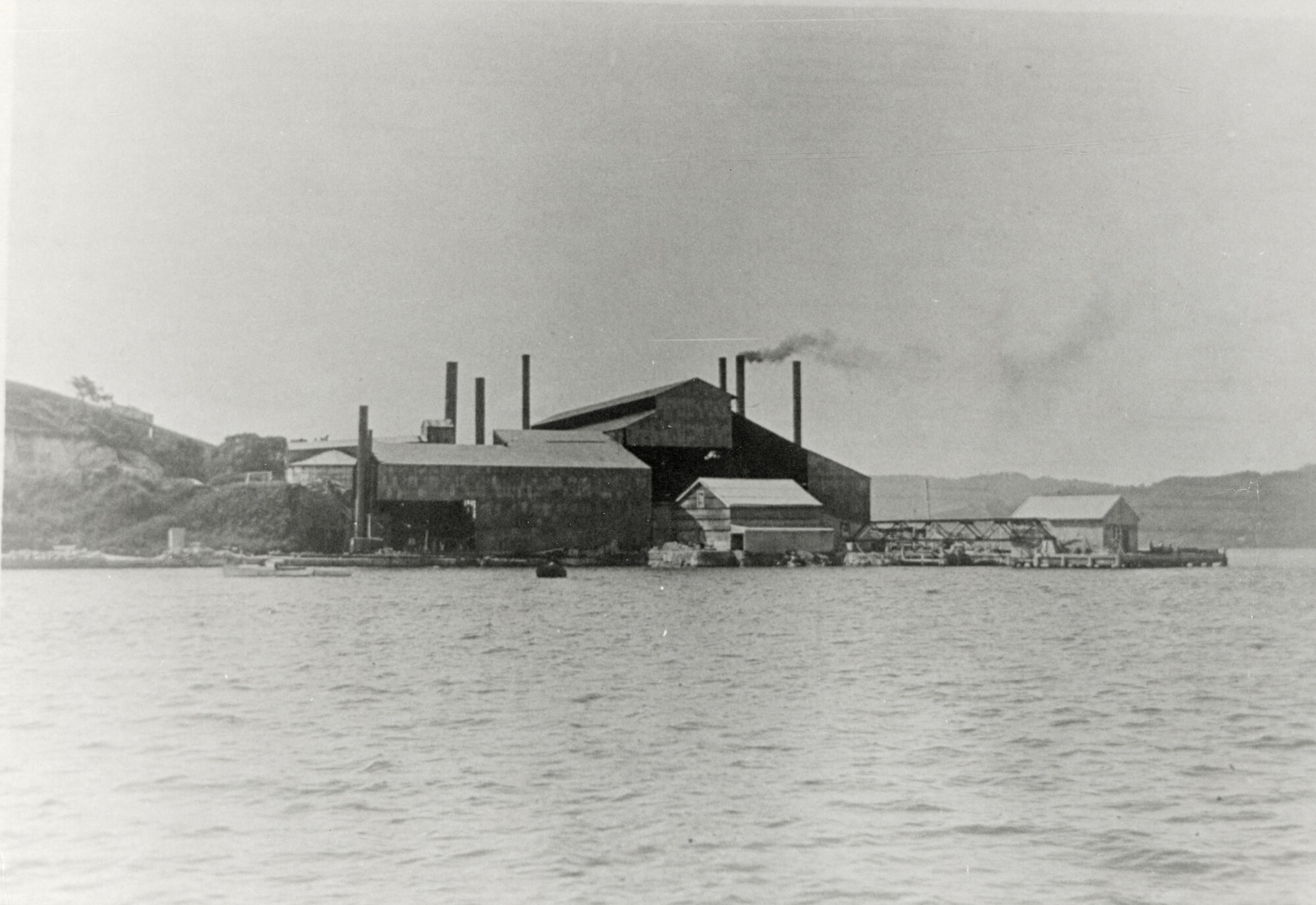 Cement Works on Matakohe (Limestone Island)