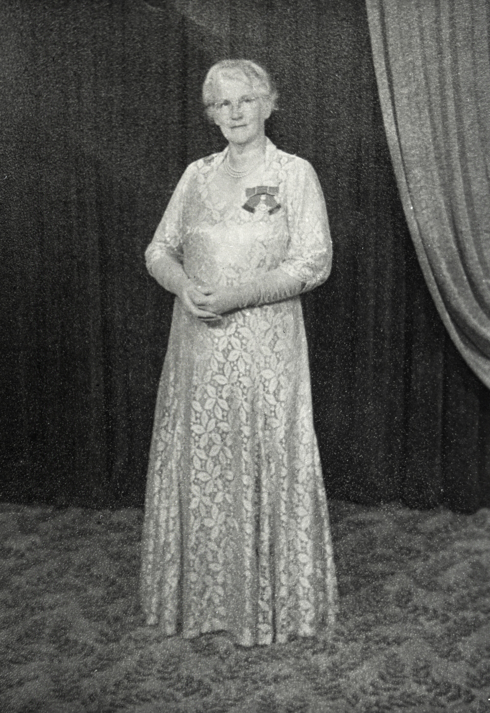 Mrs Geard Receives the MBE