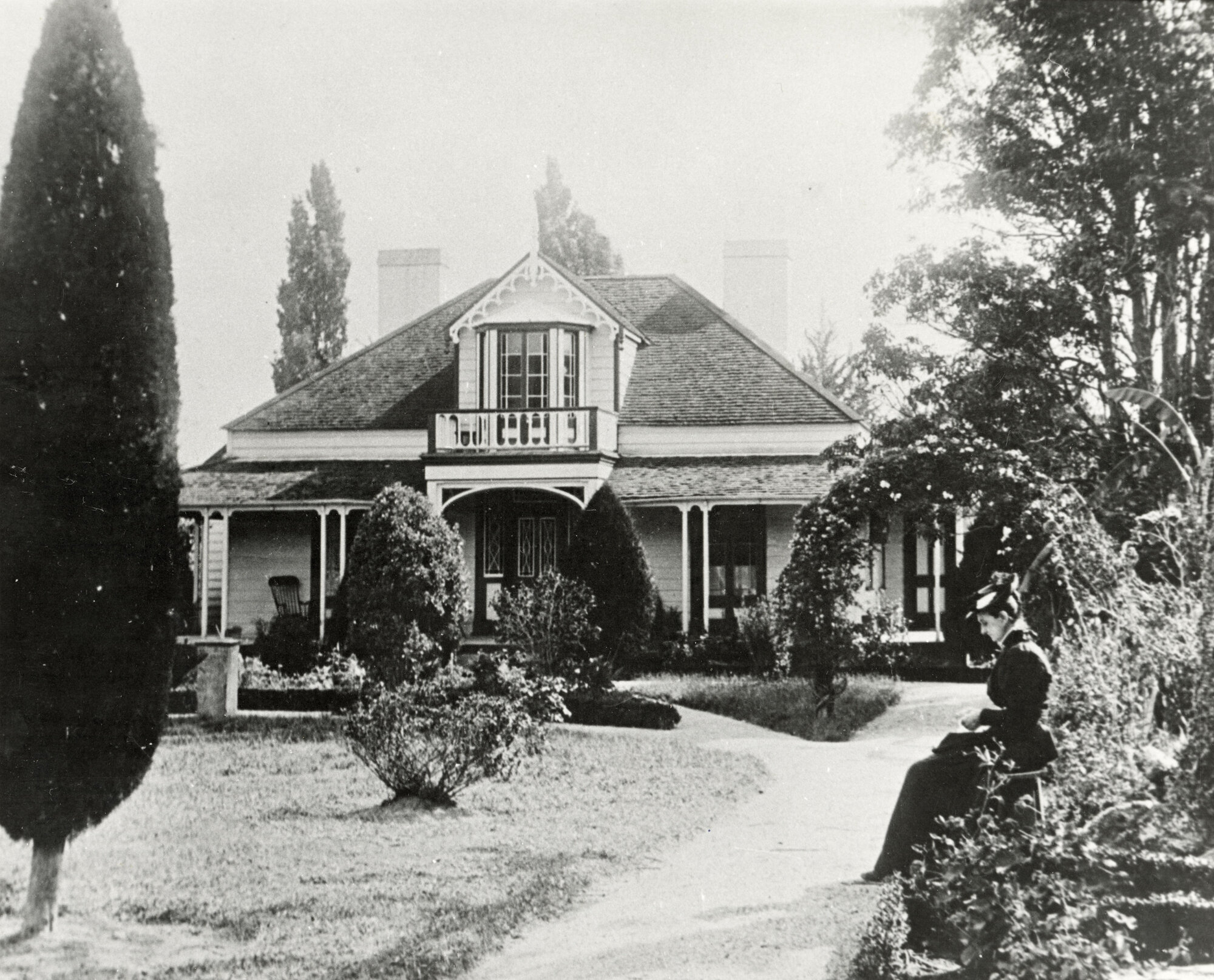 "Sans Souci" Eugene Cafler's Home on Whangarei's Waterfront