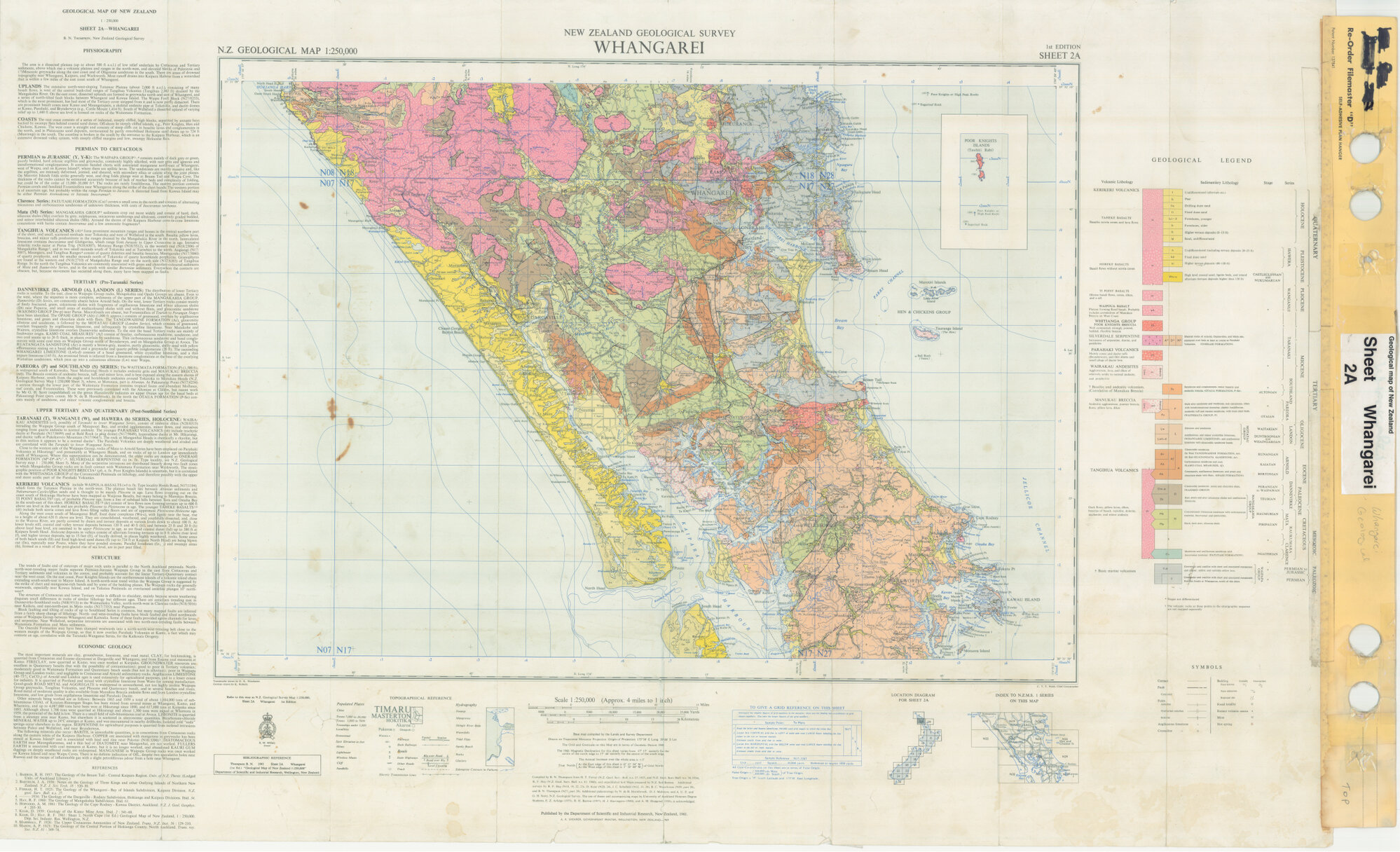 New Zealand Geological Survey Whangarei 