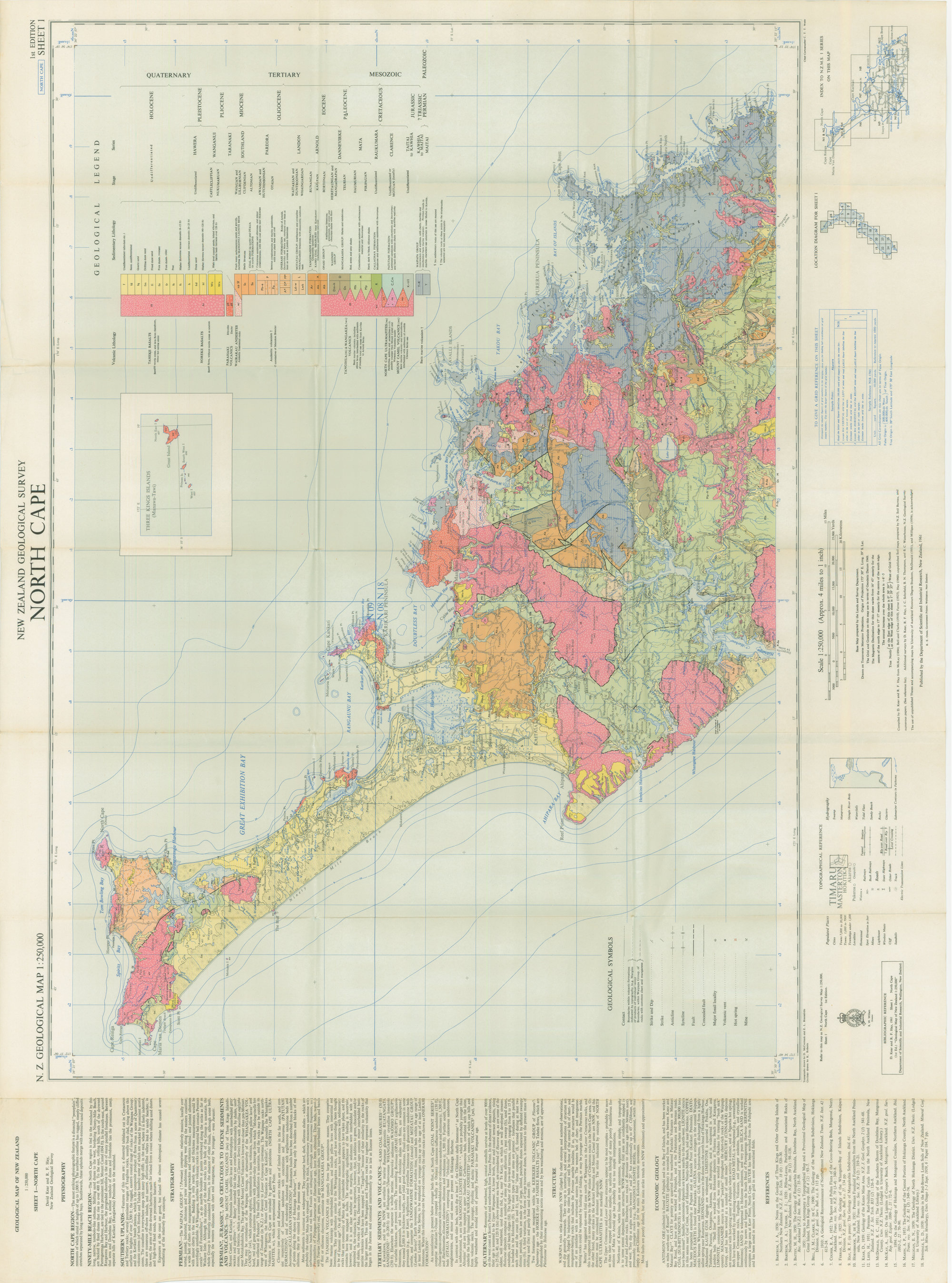 New Zealand Geological Survey North Cape