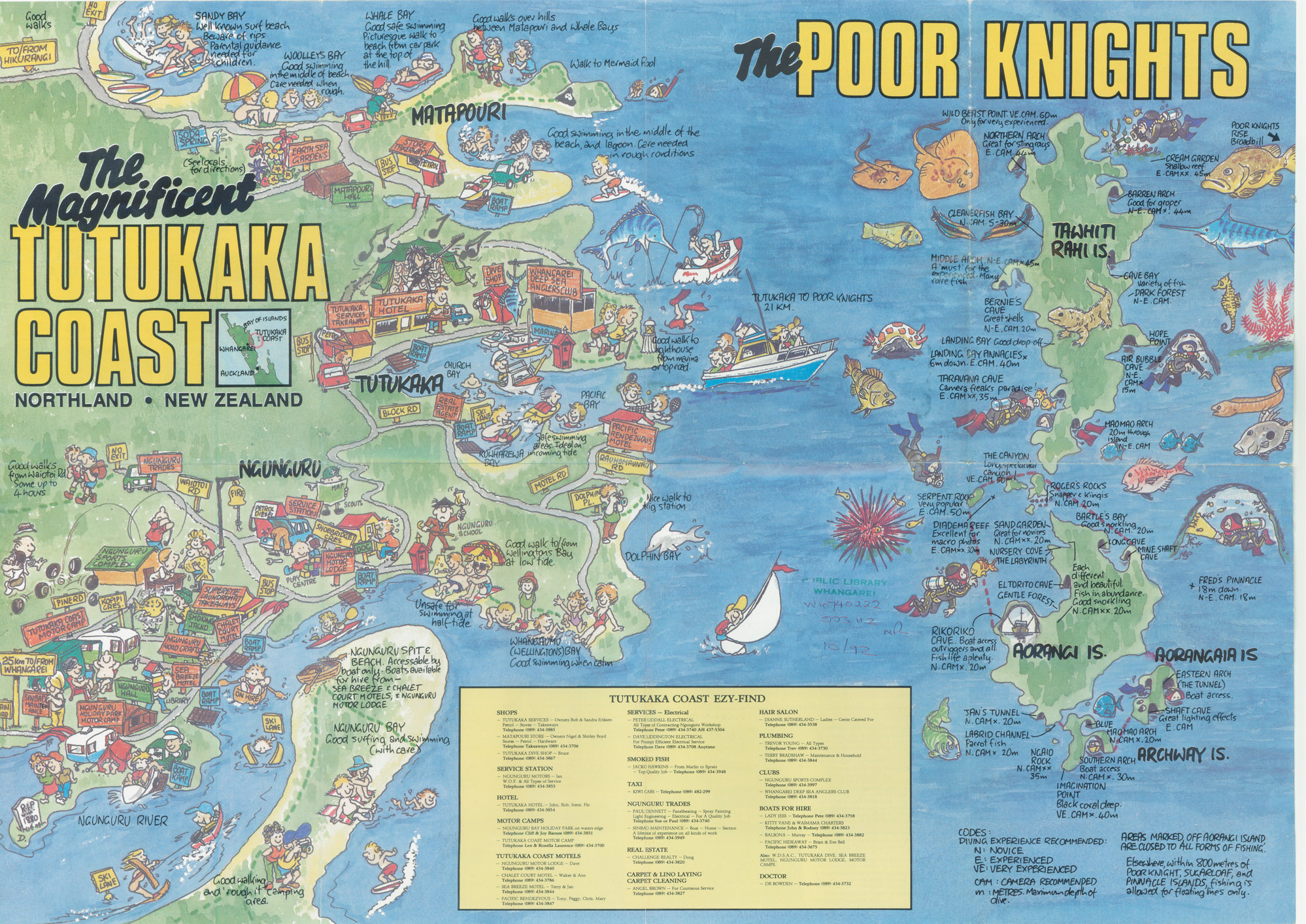 The Magnificent Tutukaka Coast, Northland's Aquatic Wonderama 