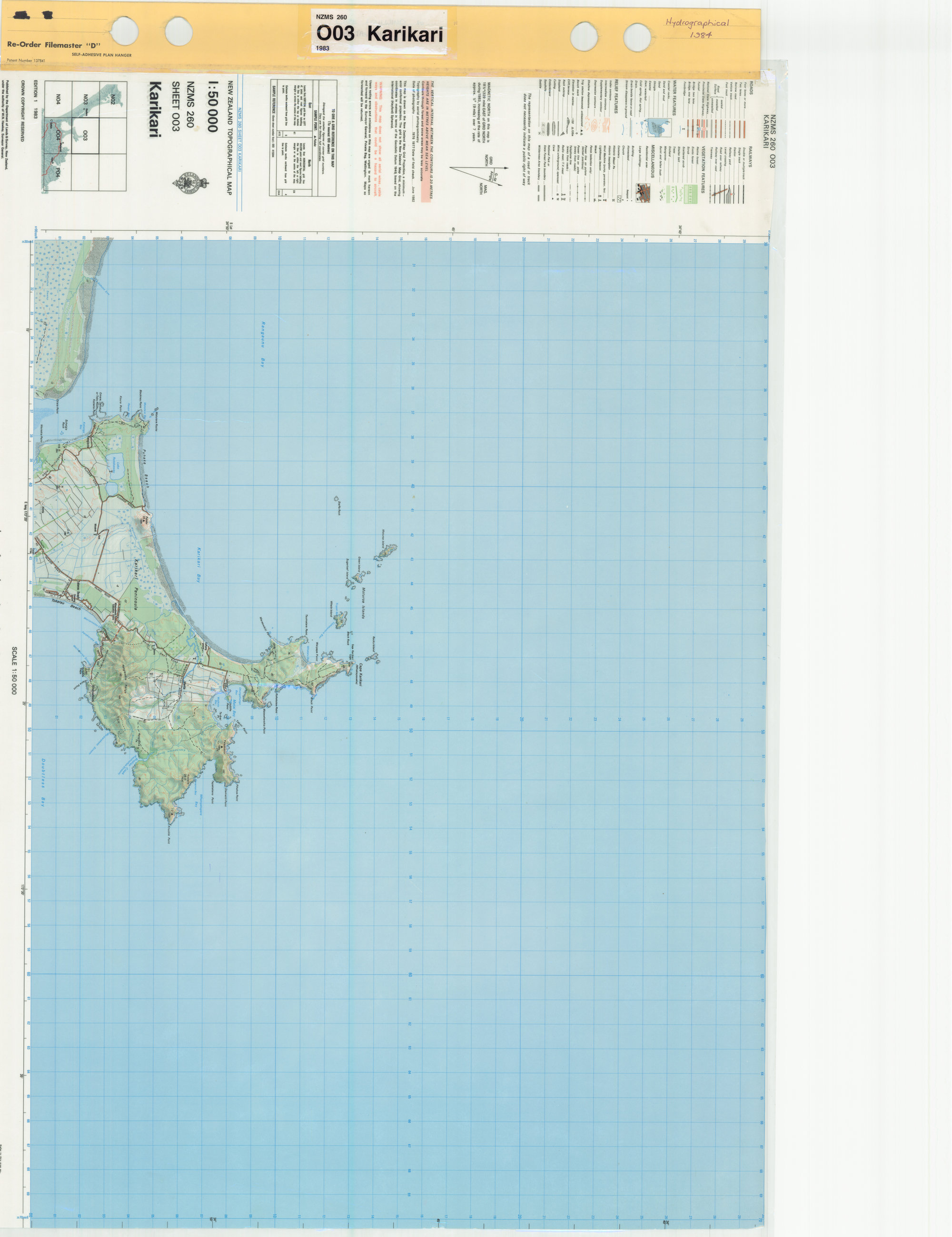 NZMS 260 O03 Karikari