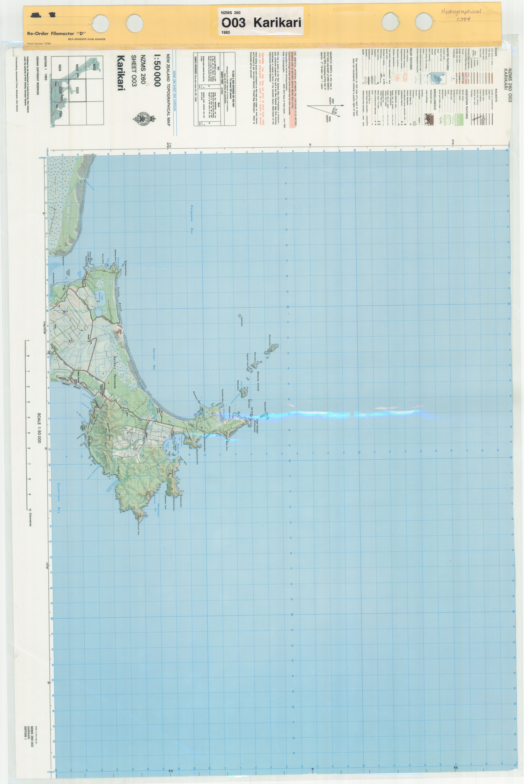 NZMS 260 O03 Karikari