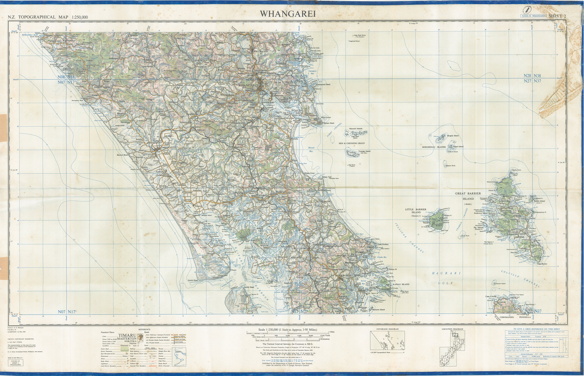 Whangarei, NZMS 18 Sheet 2