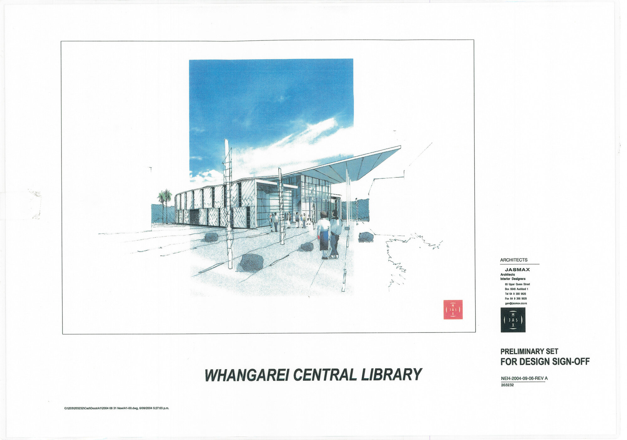 Whangarei Central Library Floor Plan