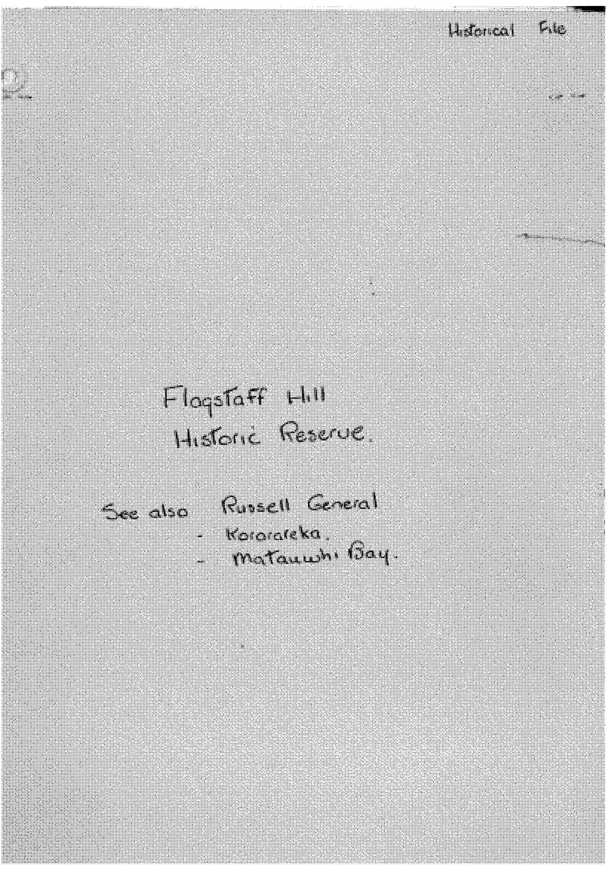 Flagstaff Hill Historic Reserve 