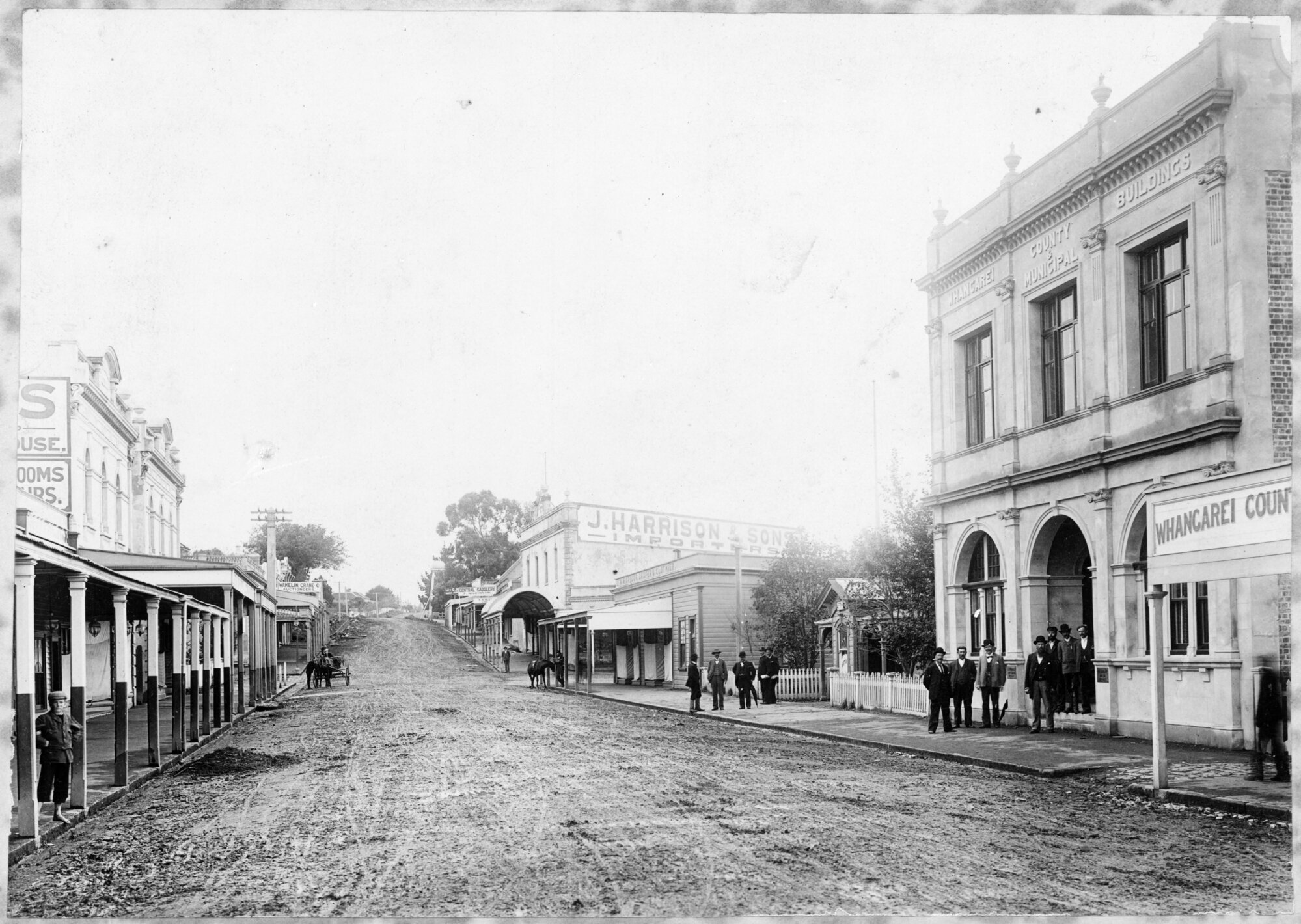 Bank Street, Whangarei, Early 1900s