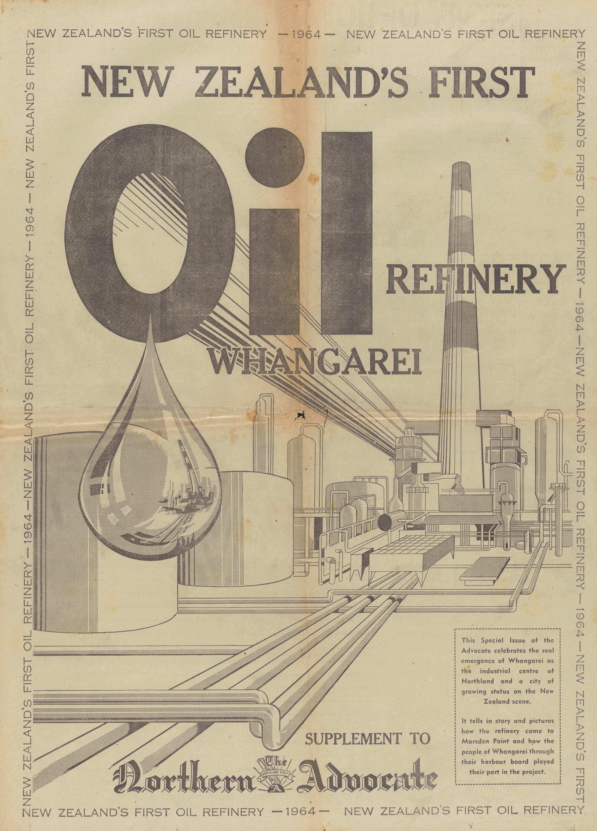 New Zealand's First Oil Refinery Whangarei