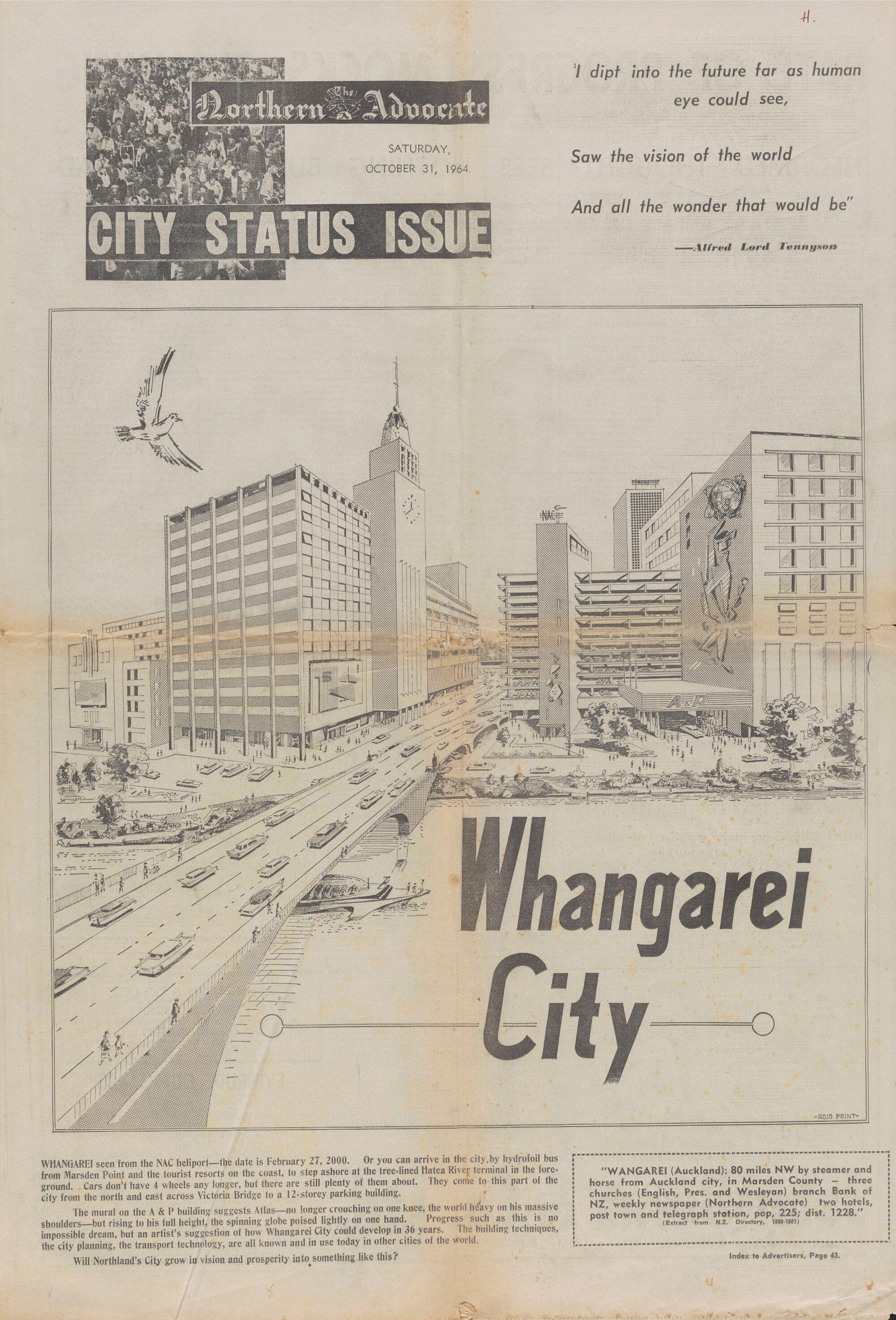 City Status Issue &ndash; Whangarei City