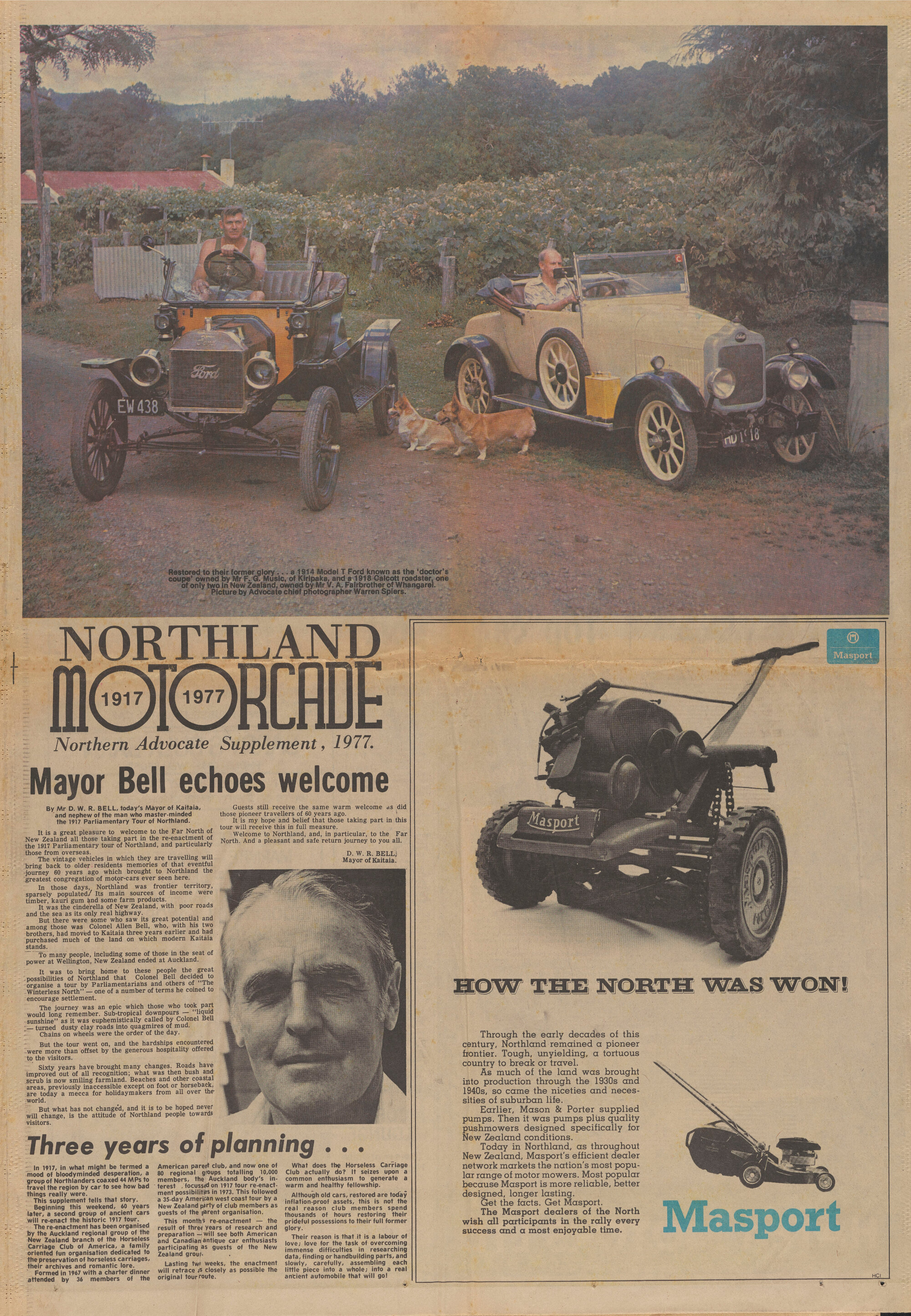 Northland Motorcade 1917/1977