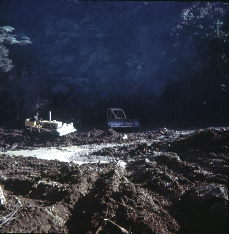 Clearing site 1966 to August