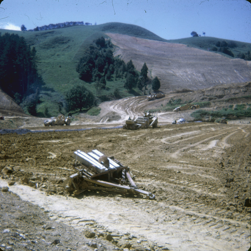 Carry-all loading shale near ???