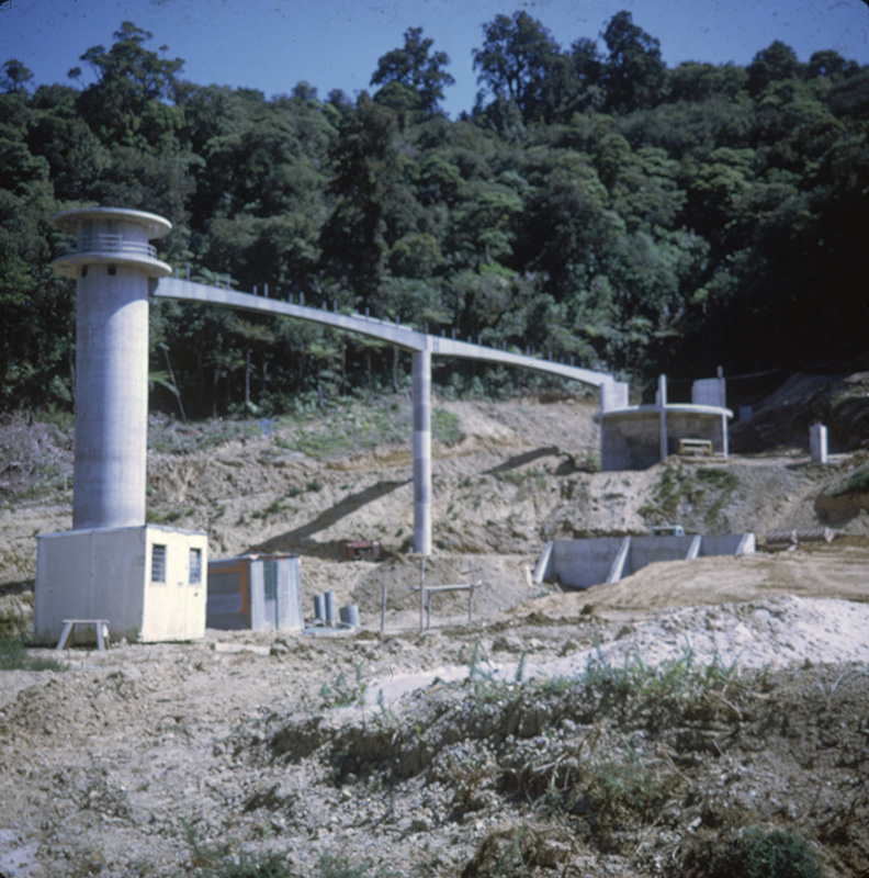 Tower and Bridge at Whau Valley Dam