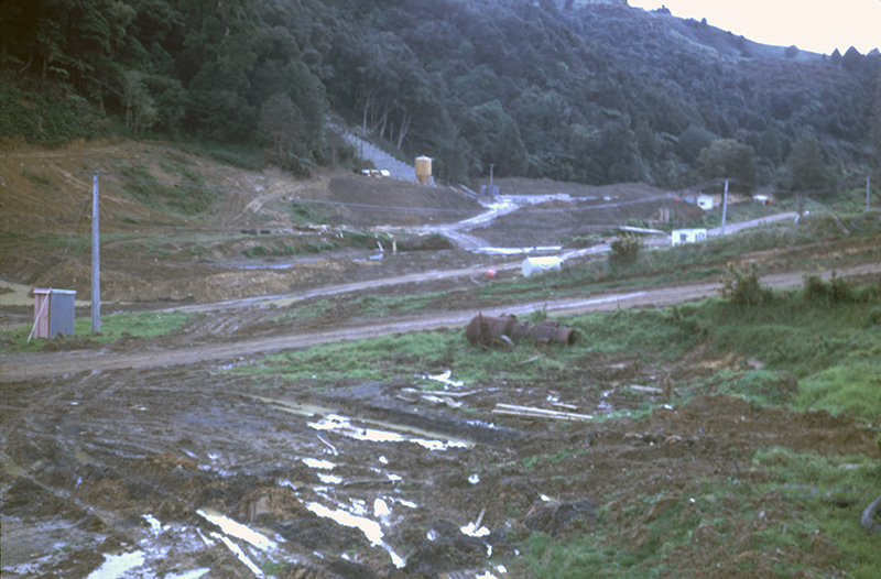 Site of Mill in foreground