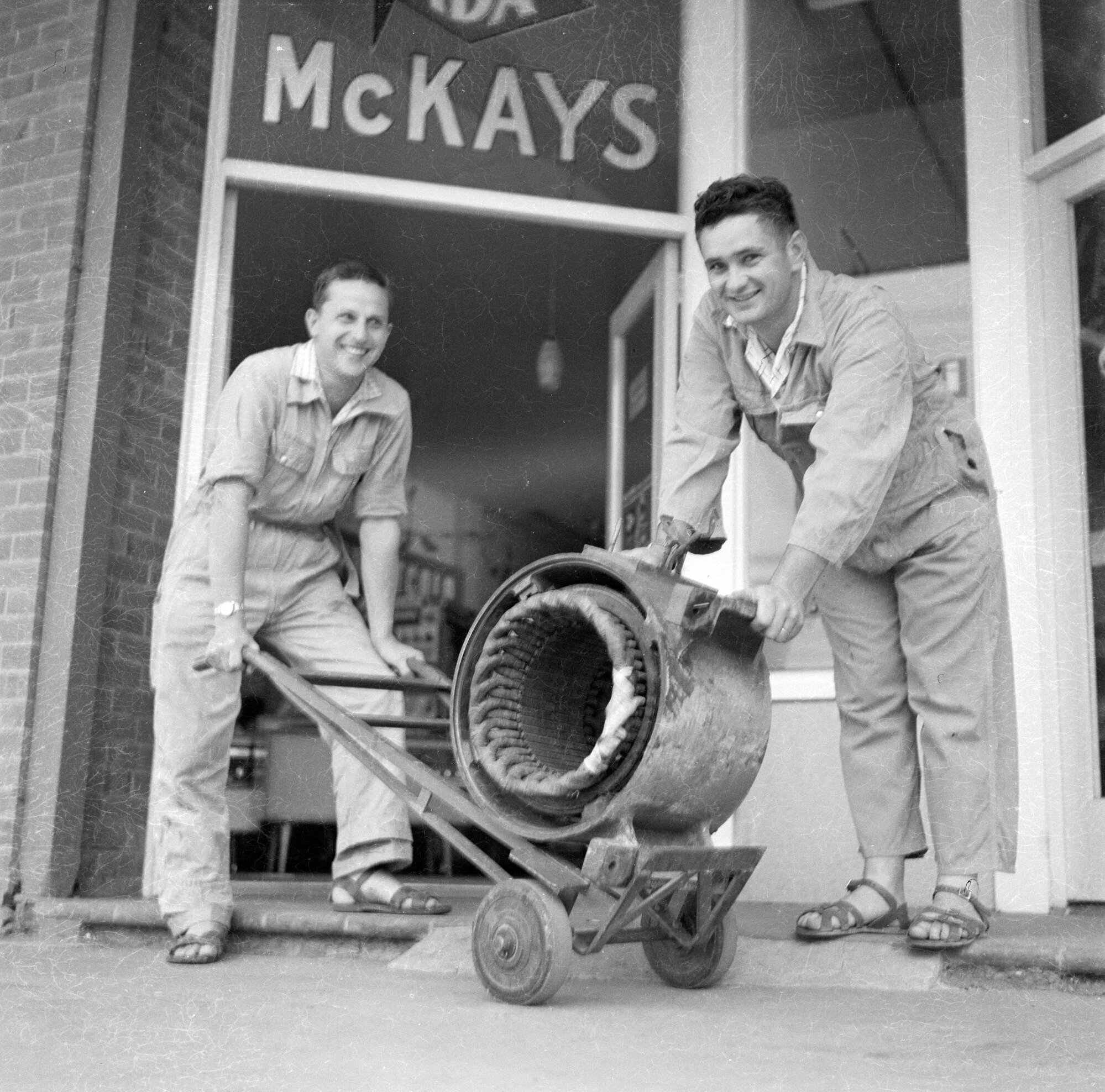 McKay Electrical staff mid 1960s