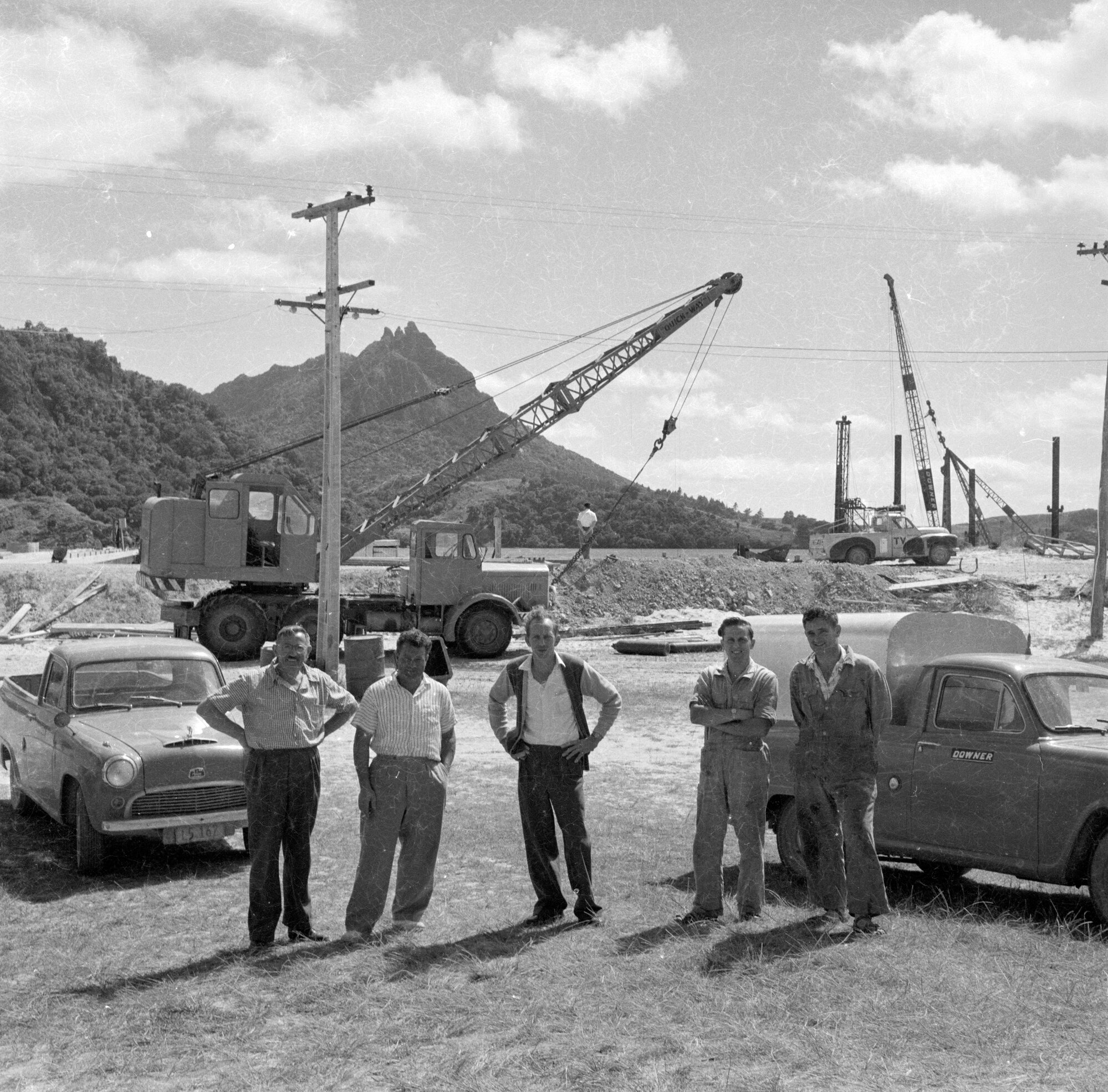 McKay Electrical staff at Marsden Point mid 1960s